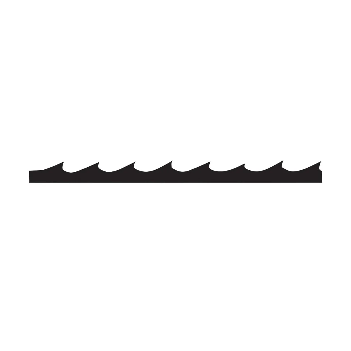 King Canada KSSB-SK20  ~  Saw Blades 5 Inch Plain End Skip Tooth (12 Piece)