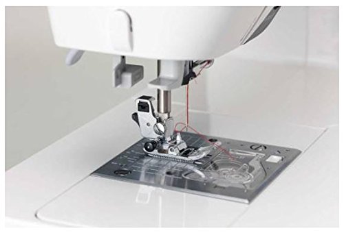 JUKI HZL G120 Macchina da Cucire Elettronica, Metallo, Bianco, 44,5 x 22,3 x 29,2 cm : Casa e cucina