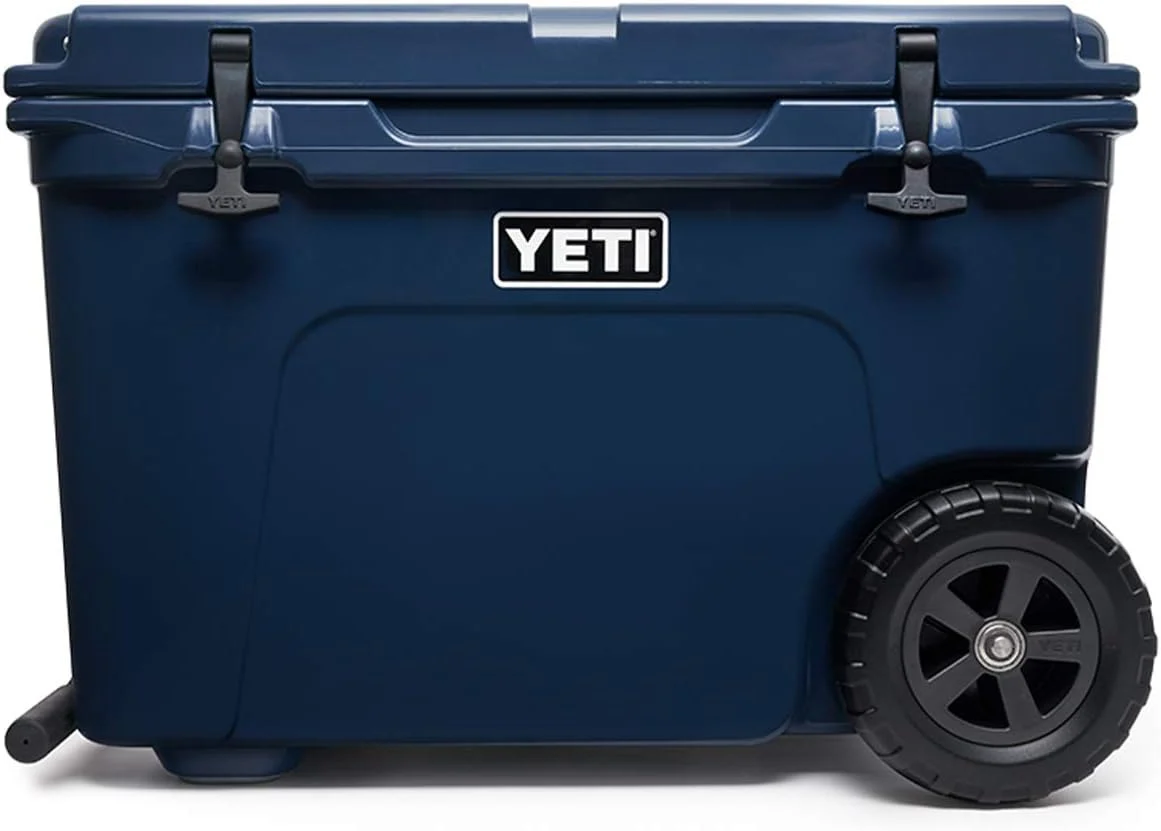 YETI Tundra Haul Cooler Box with Wheels, Navy Blue