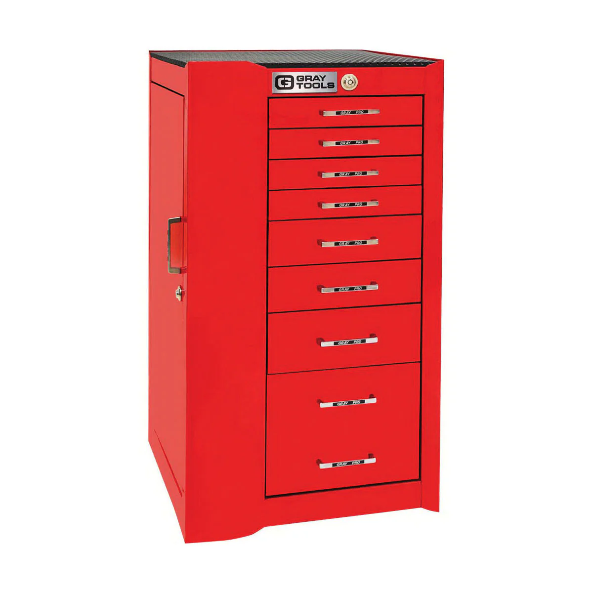Gray 93418  ~  Pro+ Series Left Side Mounting Rider 8 Drawers