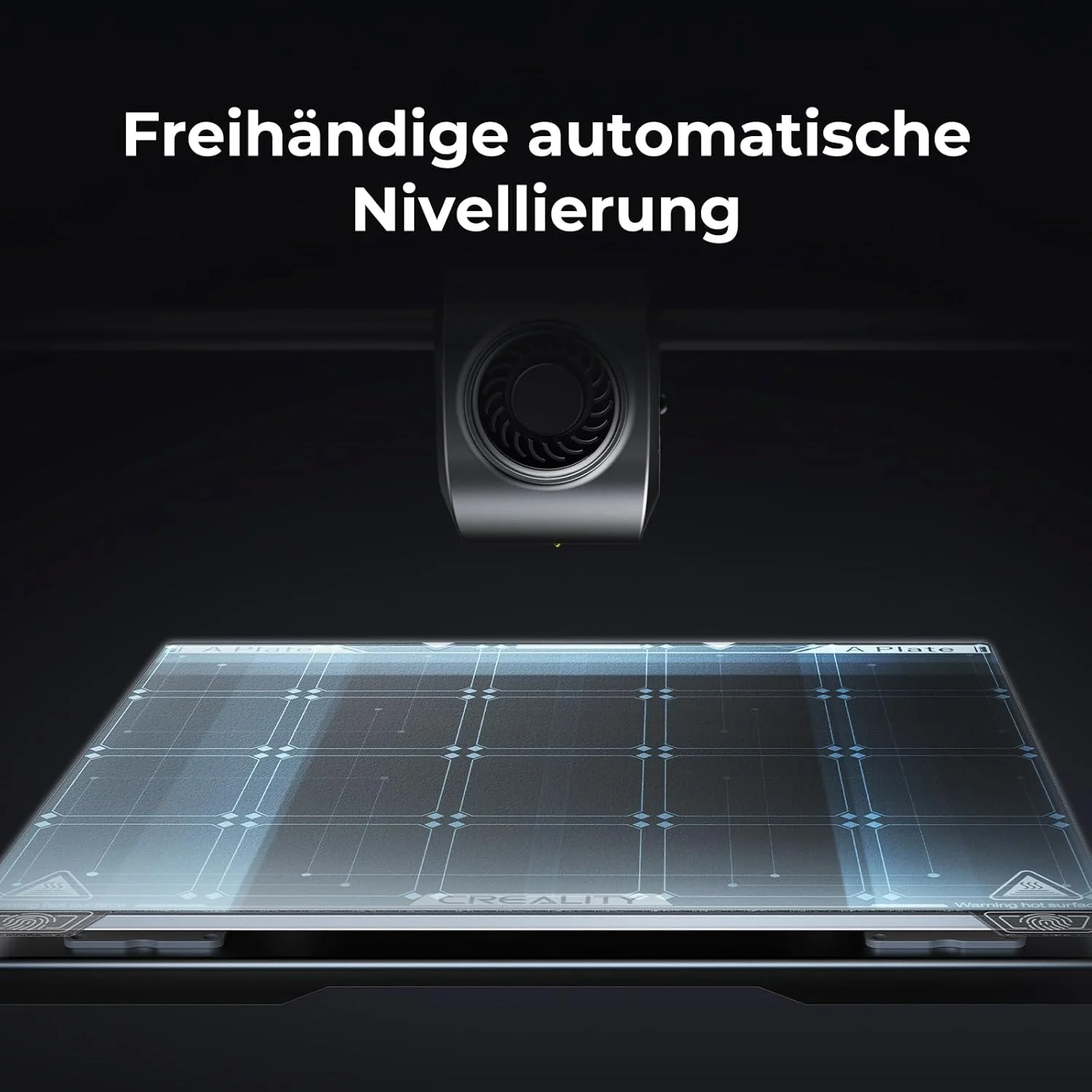 Creality K2 Plus Combo 3D-Drucker, 16-Farben Multimaterial-Druck, 350³mm XXL-Bauraum, Servo-Direktantrieb, Dual-KI-Kameras, Ultra-Leise