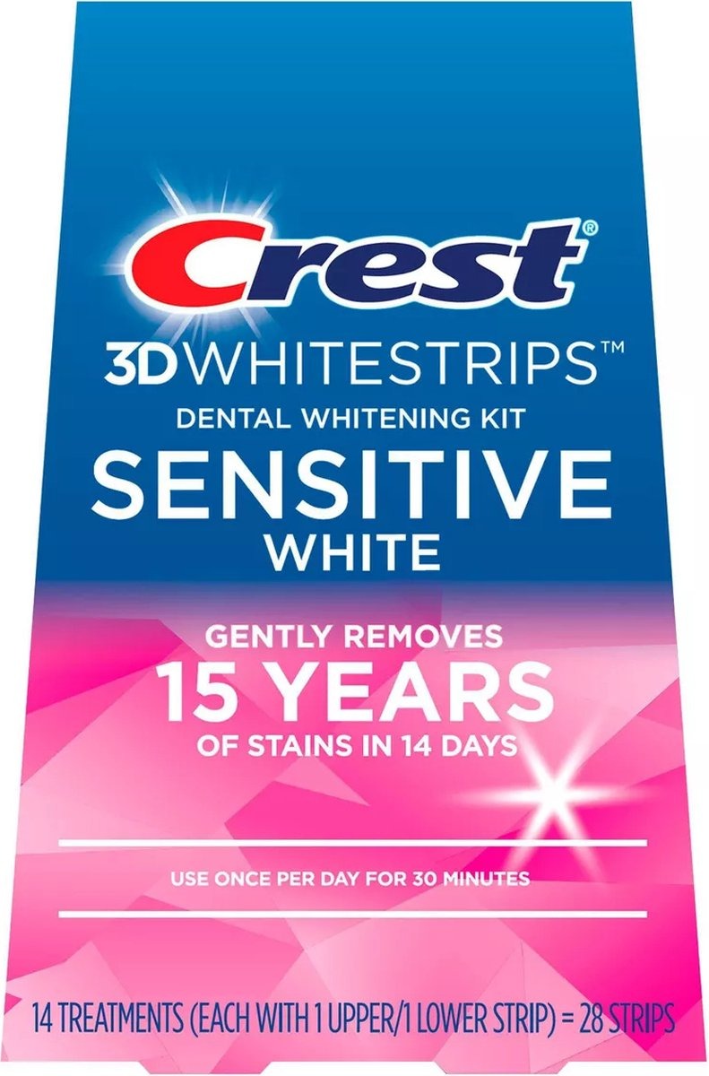 Crest 3D Whitestrips Sensitive