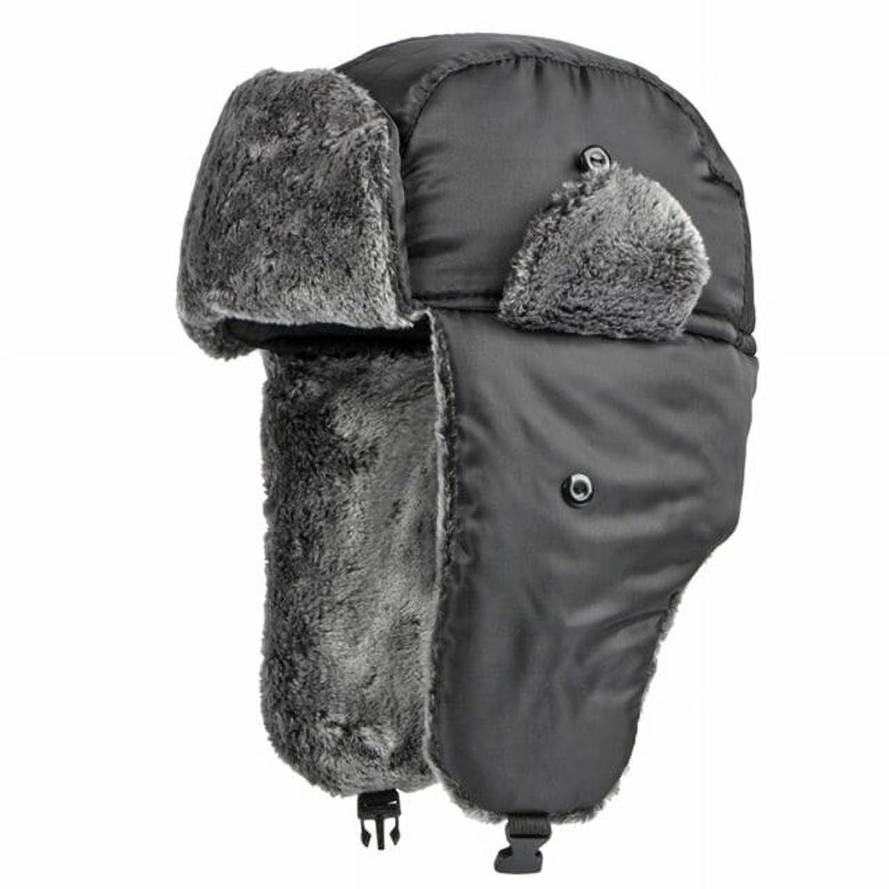 Trapper Hats Wholesale | Trapper Hats Bulk | Black 5835BL 22.5