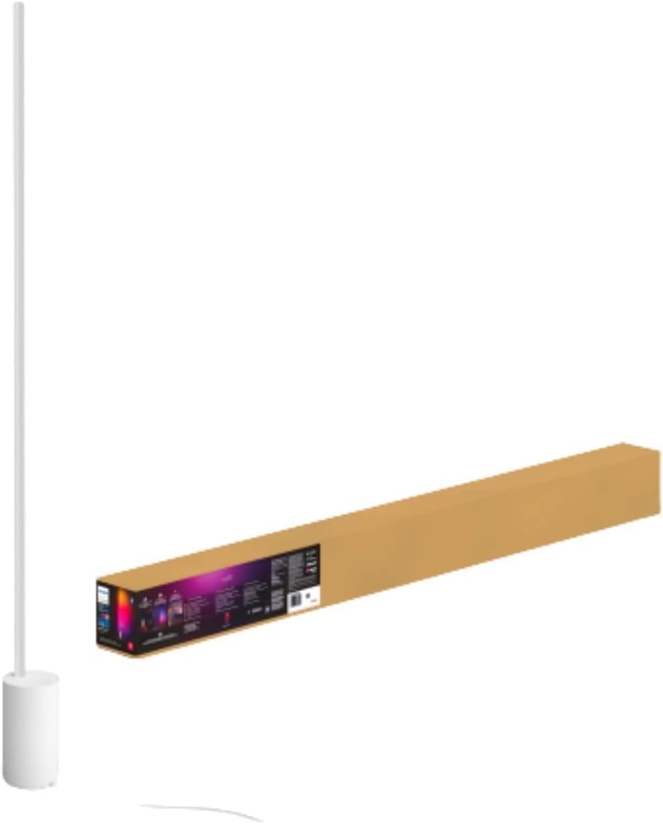 Philips Hue Signe Smart Floor Lamp, White - White and Color Ambiance LED Color-Changing Light - 1 Pack - Indoor - Control with App - Works with Alexa, Google Assistant, and Apple Homekit