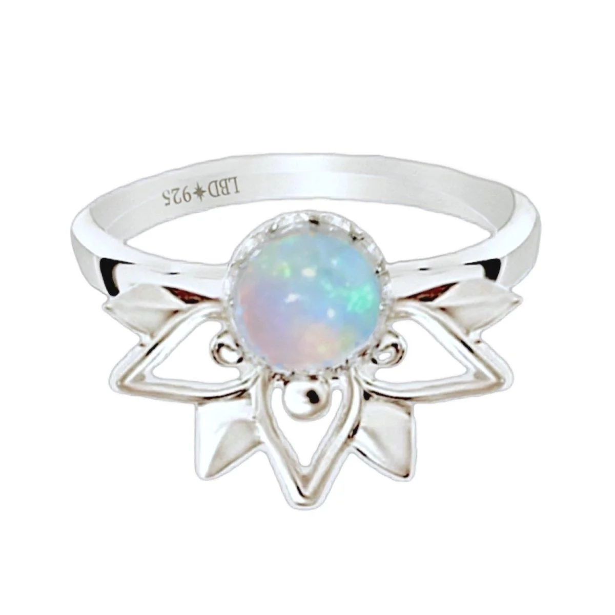 Laihas Boho Inflorescence Opal Ring