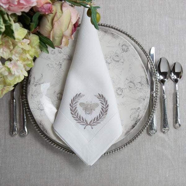Bumble Bee Large Linen Napkin