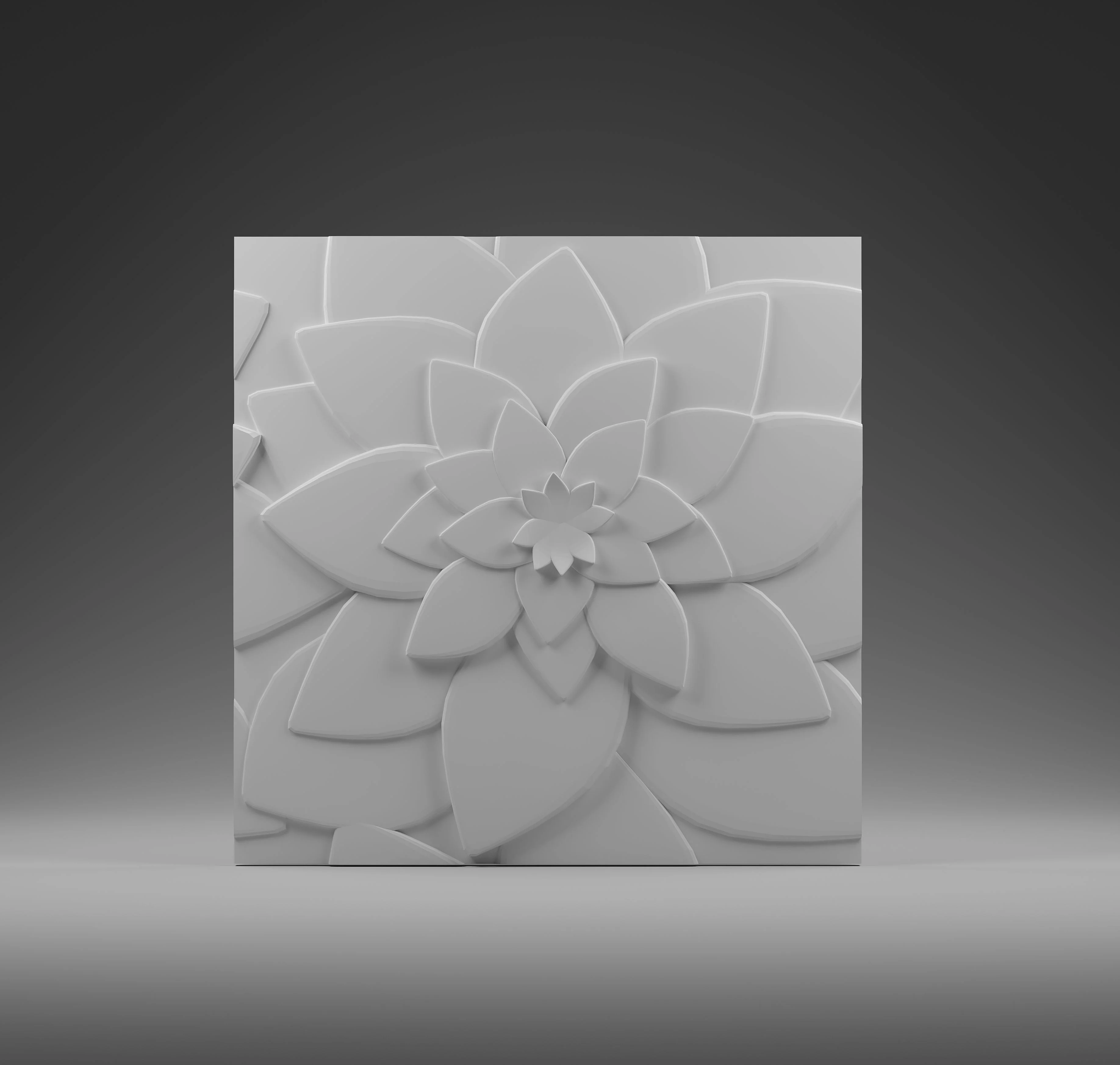 GYPSUM 3D WALL PANEL | BLOOM 0123