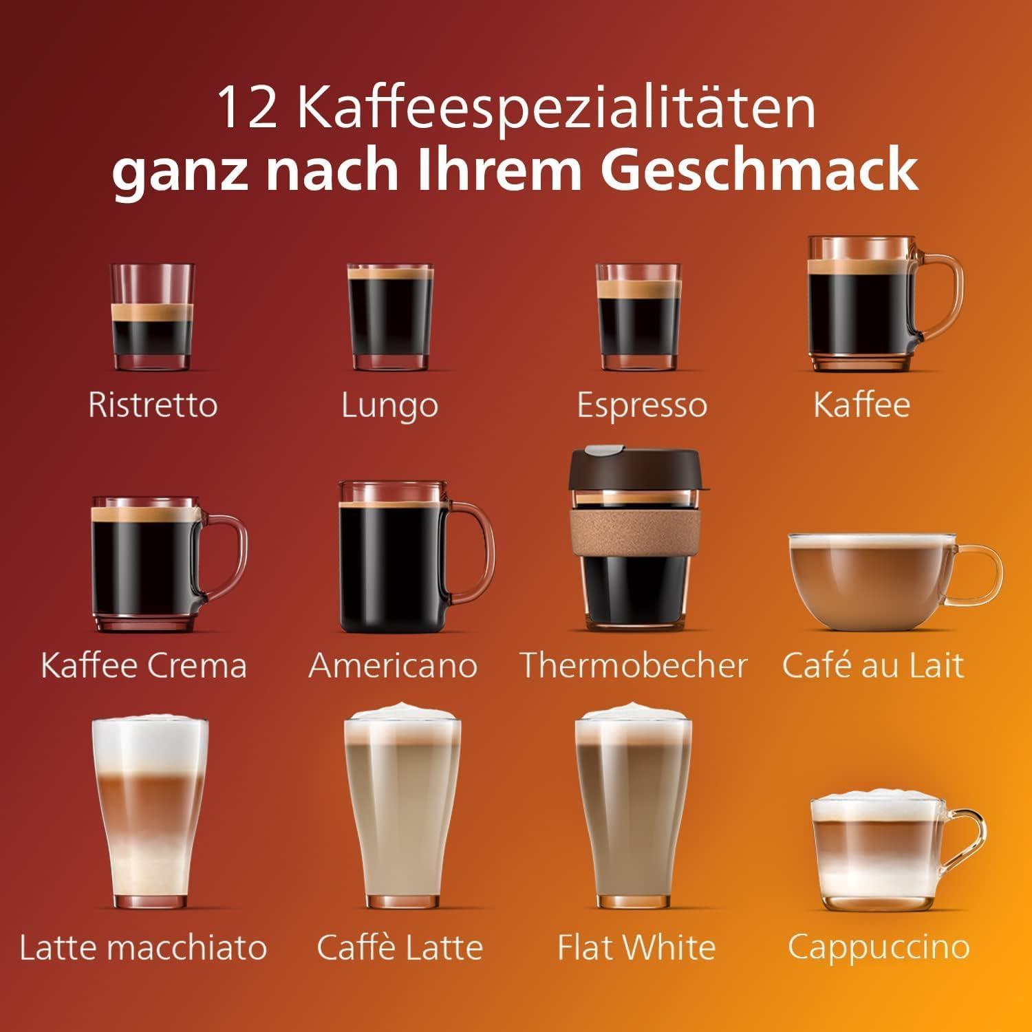 Philips Series 5400 volautomatische koffiemachine - LatteGo melksysteem, 12 koffiespecialiteiten, intu?tief display, 4 gebruikersprofielen, chroom (EP5447/90)