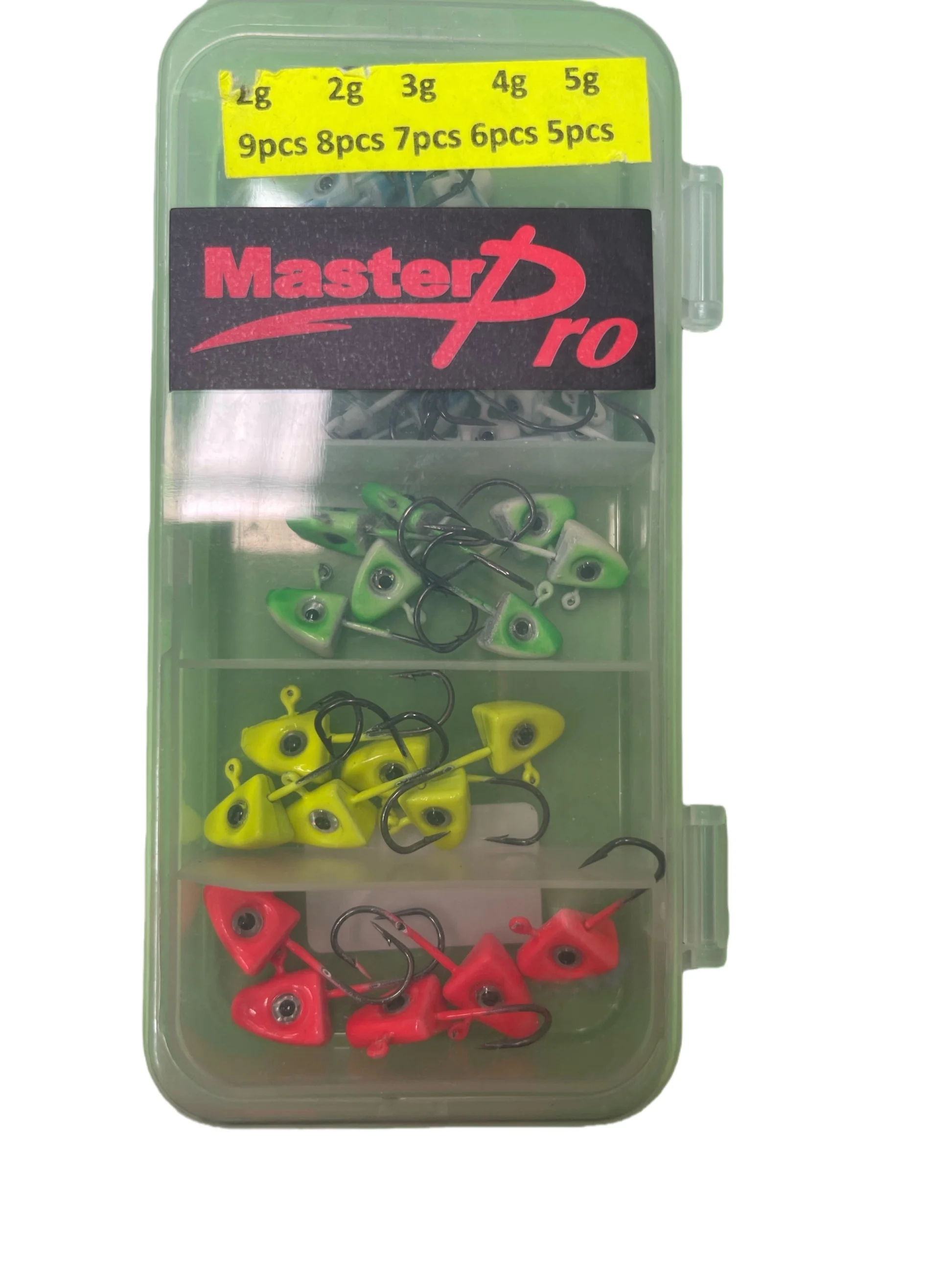 🎣 MASTERPRO Fish-Shaped Jighead & Soft Plastic Bundle �?100+ pcs (3cm)