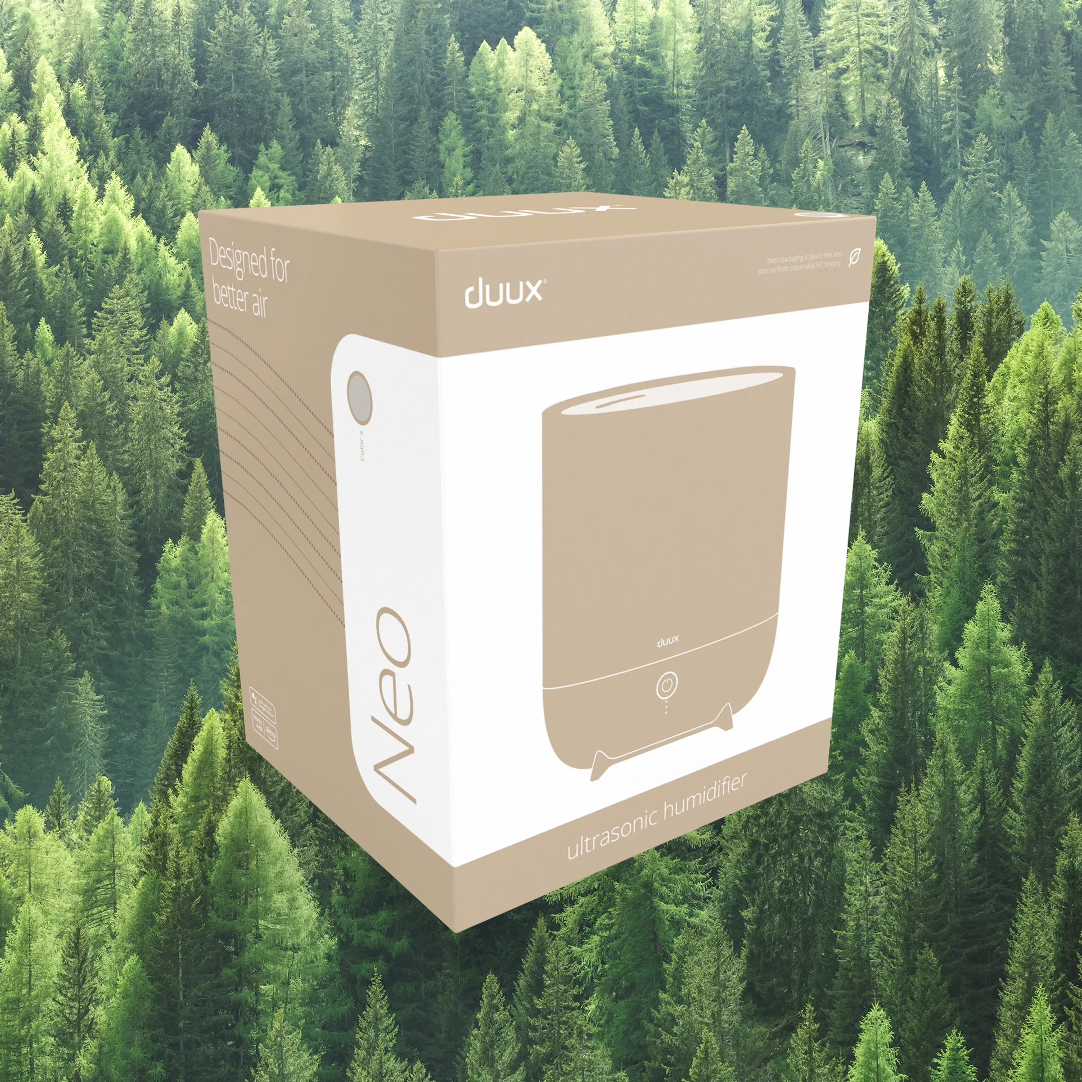 DUUX Luchtbevochtiger Neo Grey