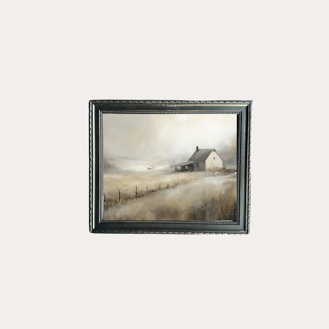 Maison Automne | French Country Black Framed Art