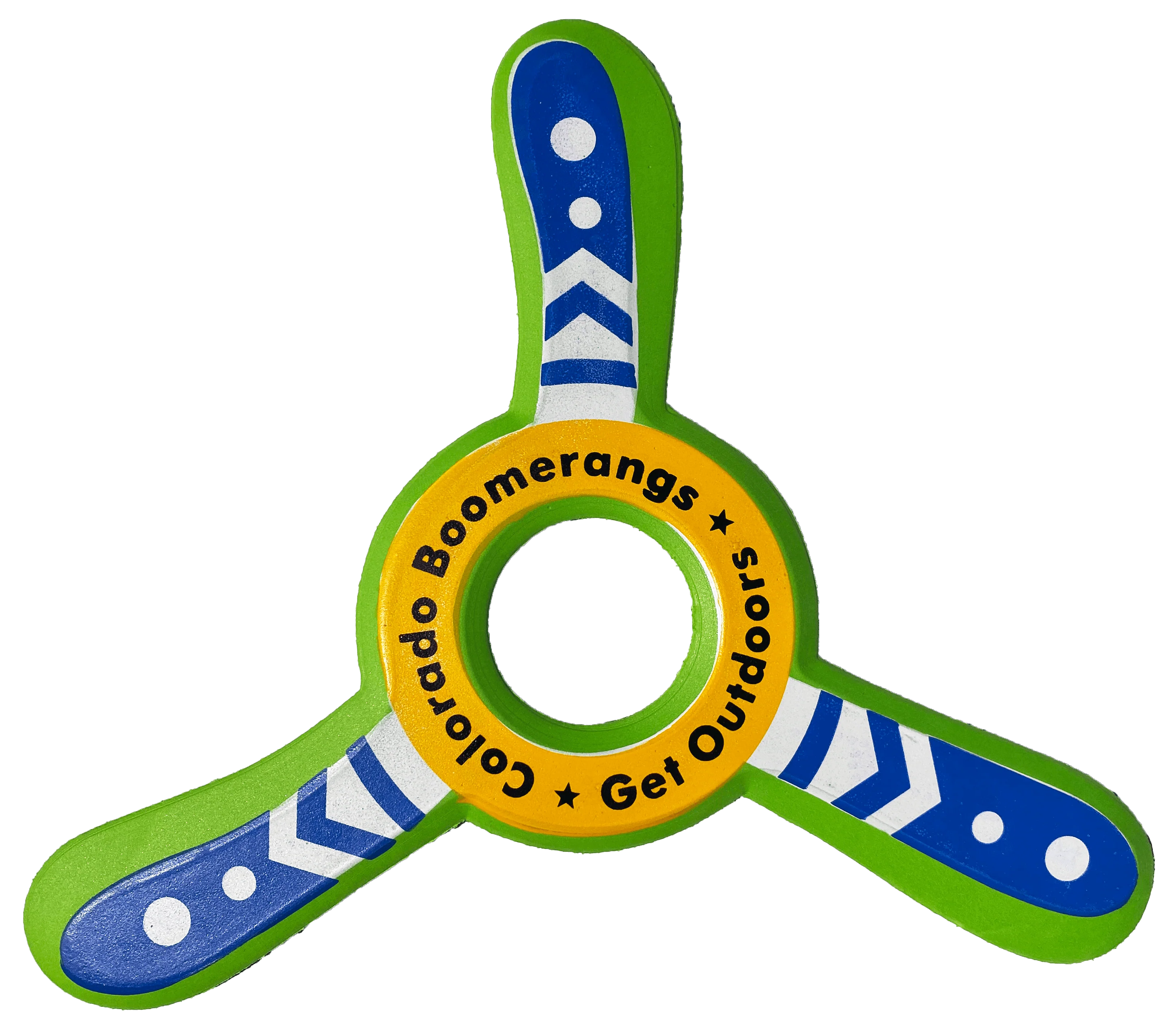 Bongo boomerangs - Great returning boomerangs for kids - Stiff foam