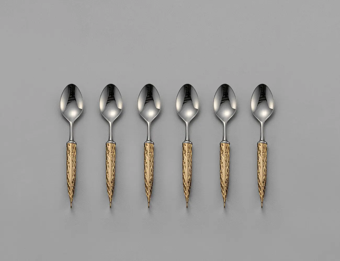 Bronze Teaspoon Set, 6 pieces | Eaglador