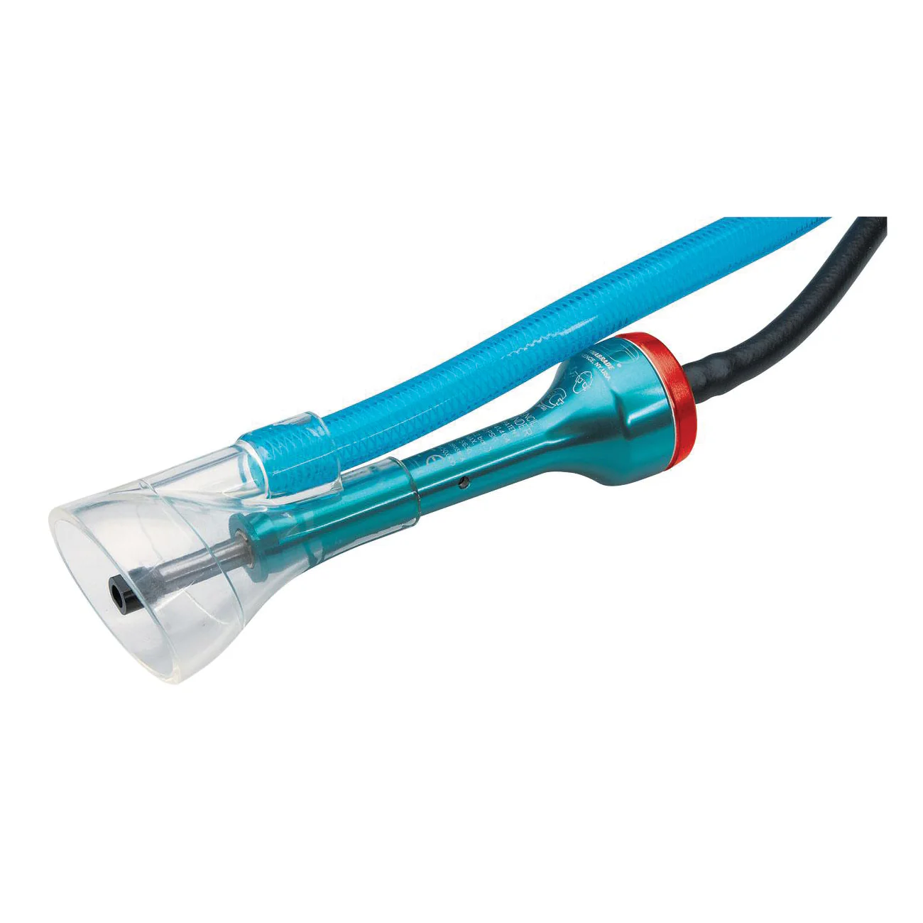 Dynabrade 51623  ~  .1 Hp Straight-Line Extension Pencil Grinder Central Vacuum 35000 Rpm Turbine Air Motor Rear Exhaust 1/8 Inch Collet
