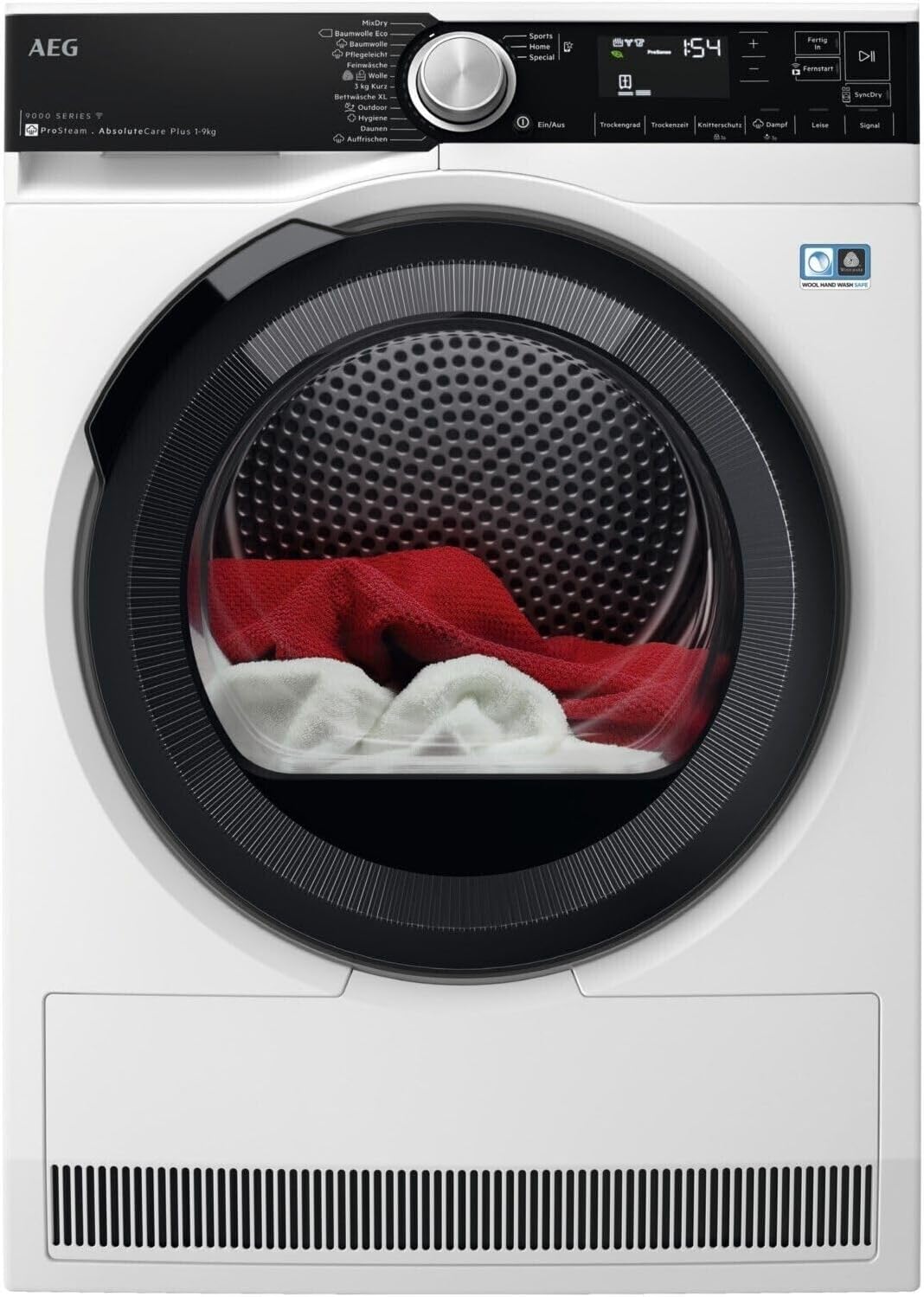 AEG Wärmepumpentrockner TR9DW80690, weiß, A+++