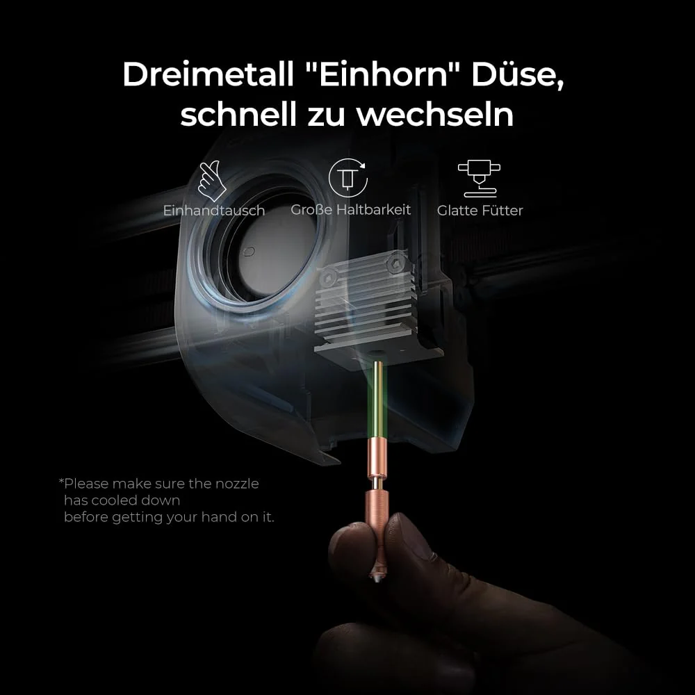 Creality K2 Plus Combo 3D-Drucker, 16-Farben Multimaterial-Druck, 350³mm XXL-Bauraum, Servo-Direktantrieb, Dual-KI-Kameras, Ultra-Leise