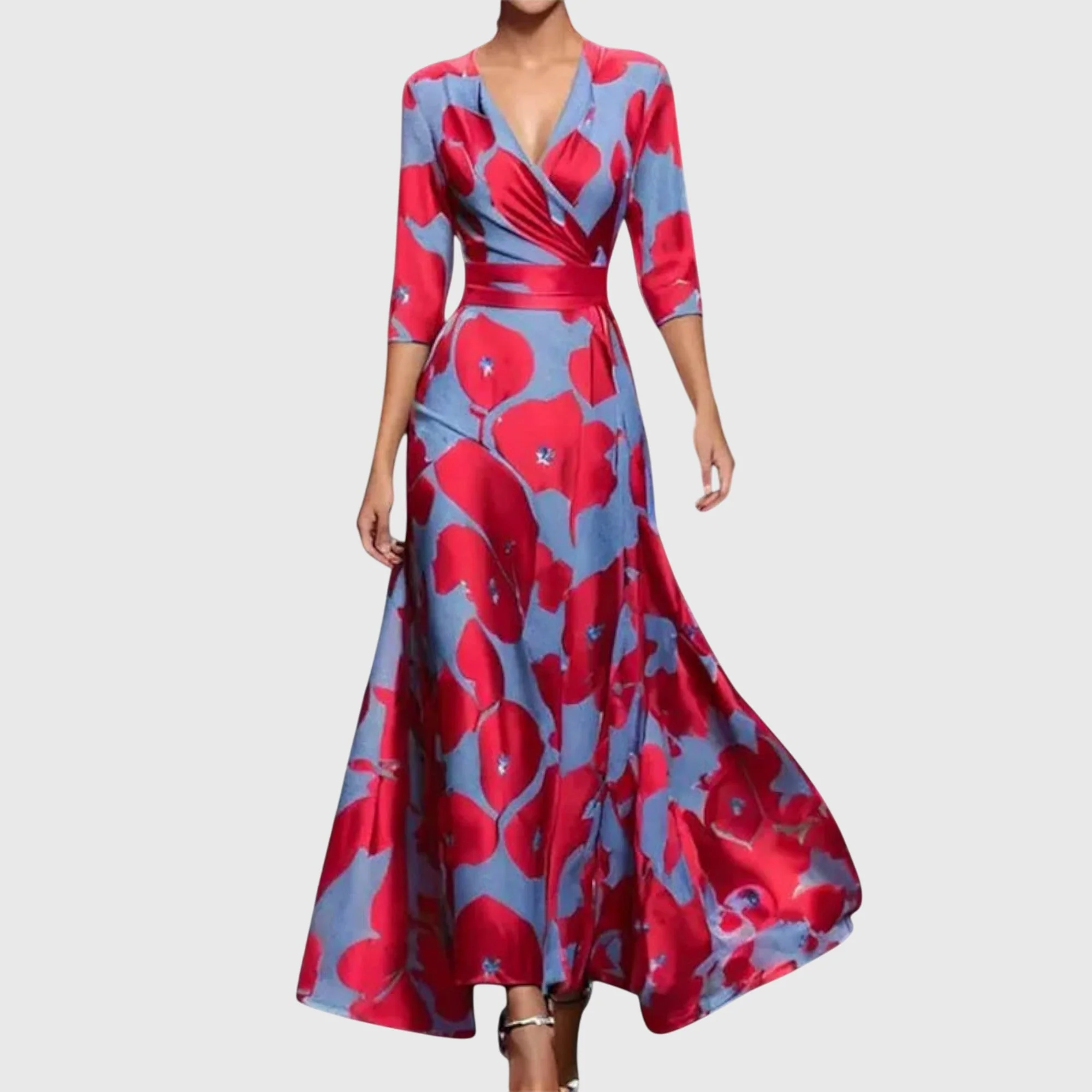 Womena??s Elegant Everyday Dress Flattering Tailored Fit