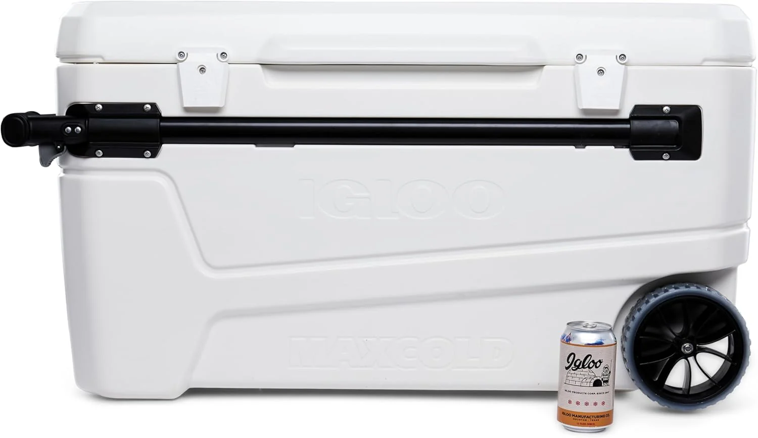 110QT Glide Cooler with Wheels and Telescoping Handle
