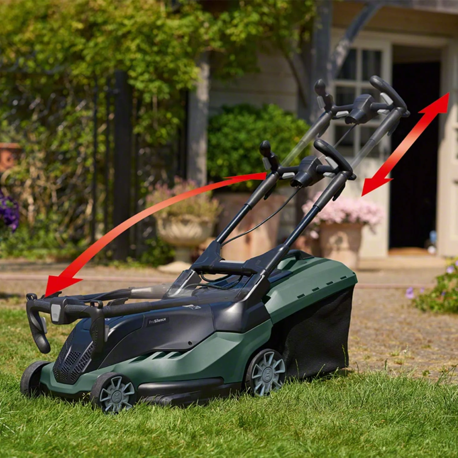 Bosch Rasenmher AdvancedRotak 750 (1700 Watt, Schnittbreite: 44 cm, Rasenflchen bis 750 m, im Karton)