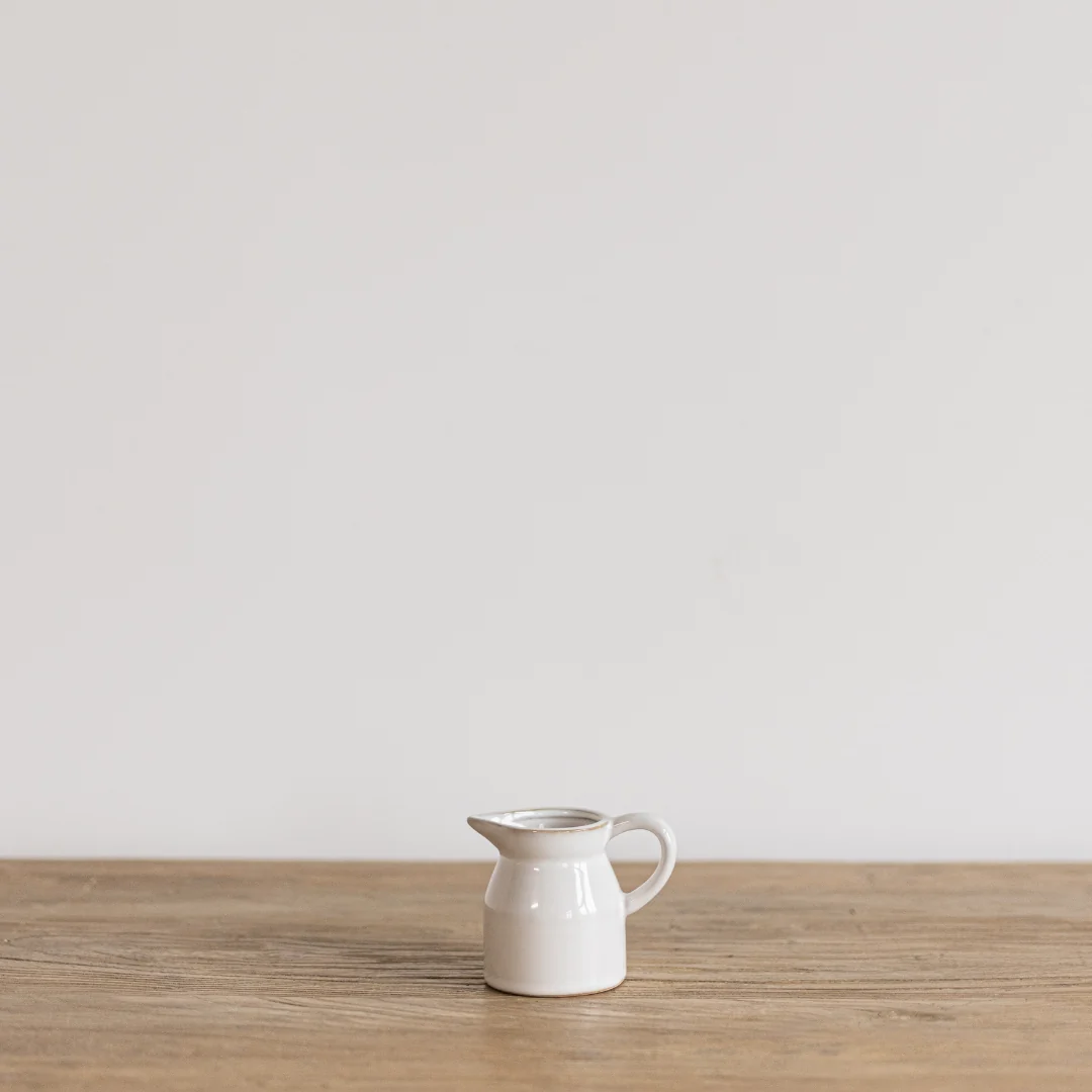 Ceramic Mini Cream Pitcher