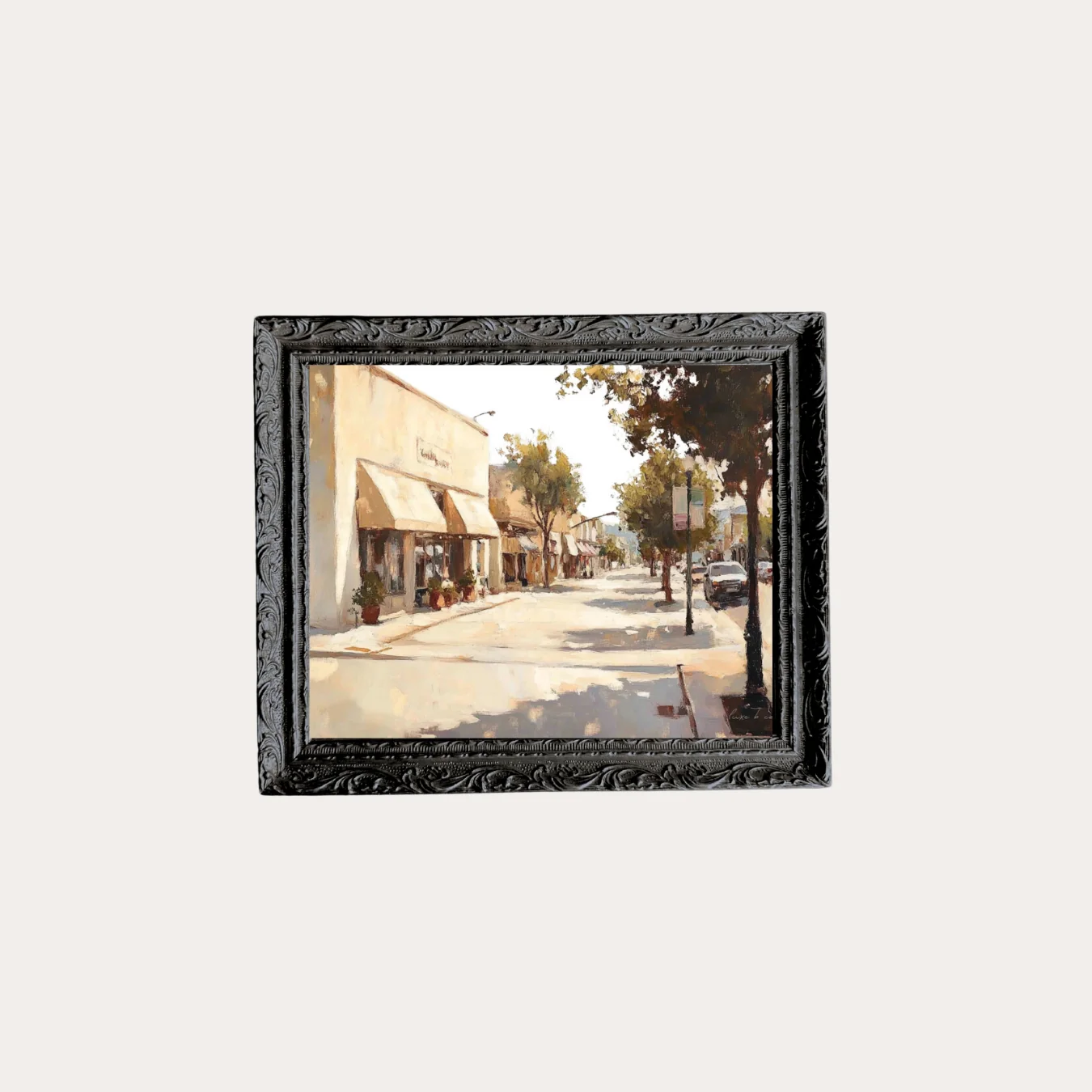 The Grove | French Black Mould Framed Art