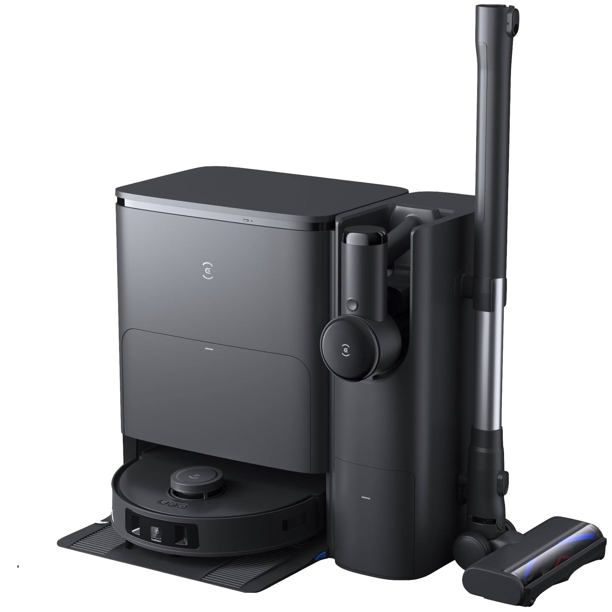 Ecovacs Robot Aspirateur Laveur deebot t30s combo avec Station 11000 Pa
