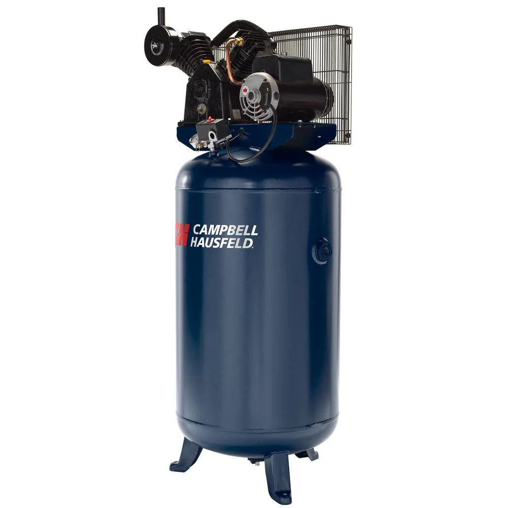 Campbell Hausfeld 2-stage 80-gallon stationary electric air compressor XC802100 (175 psi)