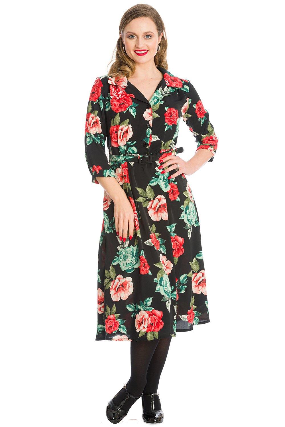 Evening Rose Dress