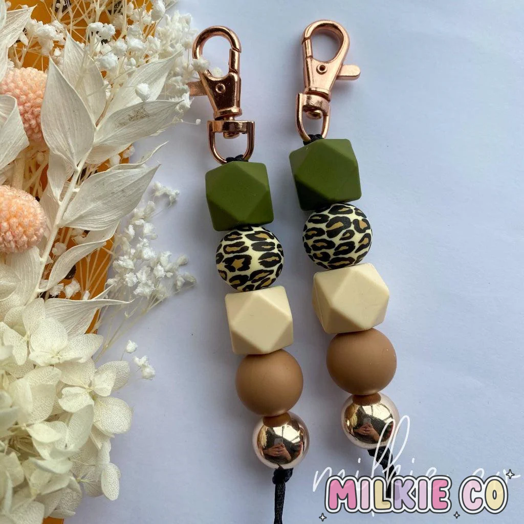 Lucy Beaded Keychain