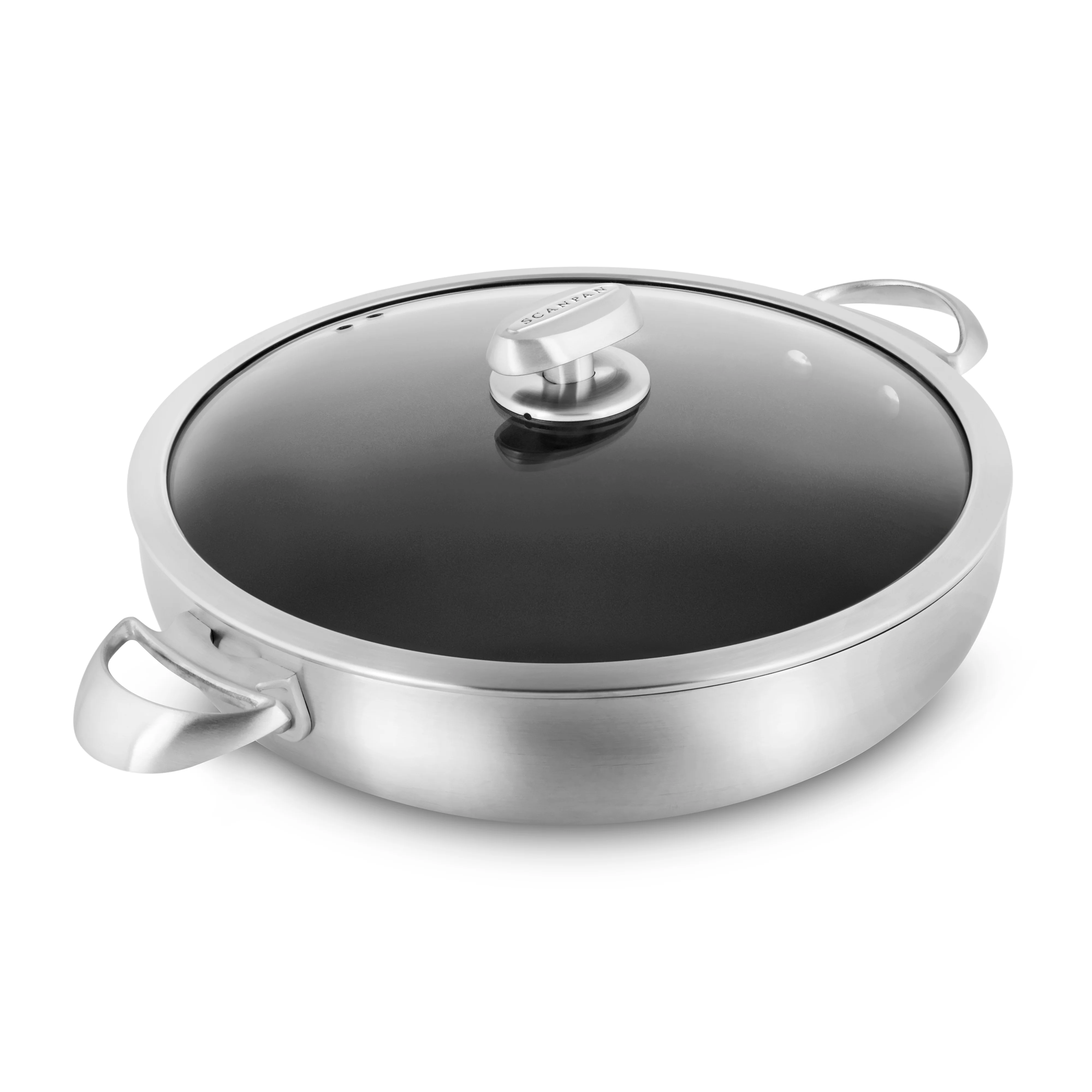 Scanpan CX+ – Brasiera antiaderente in acciaio inox da 5,5 qt