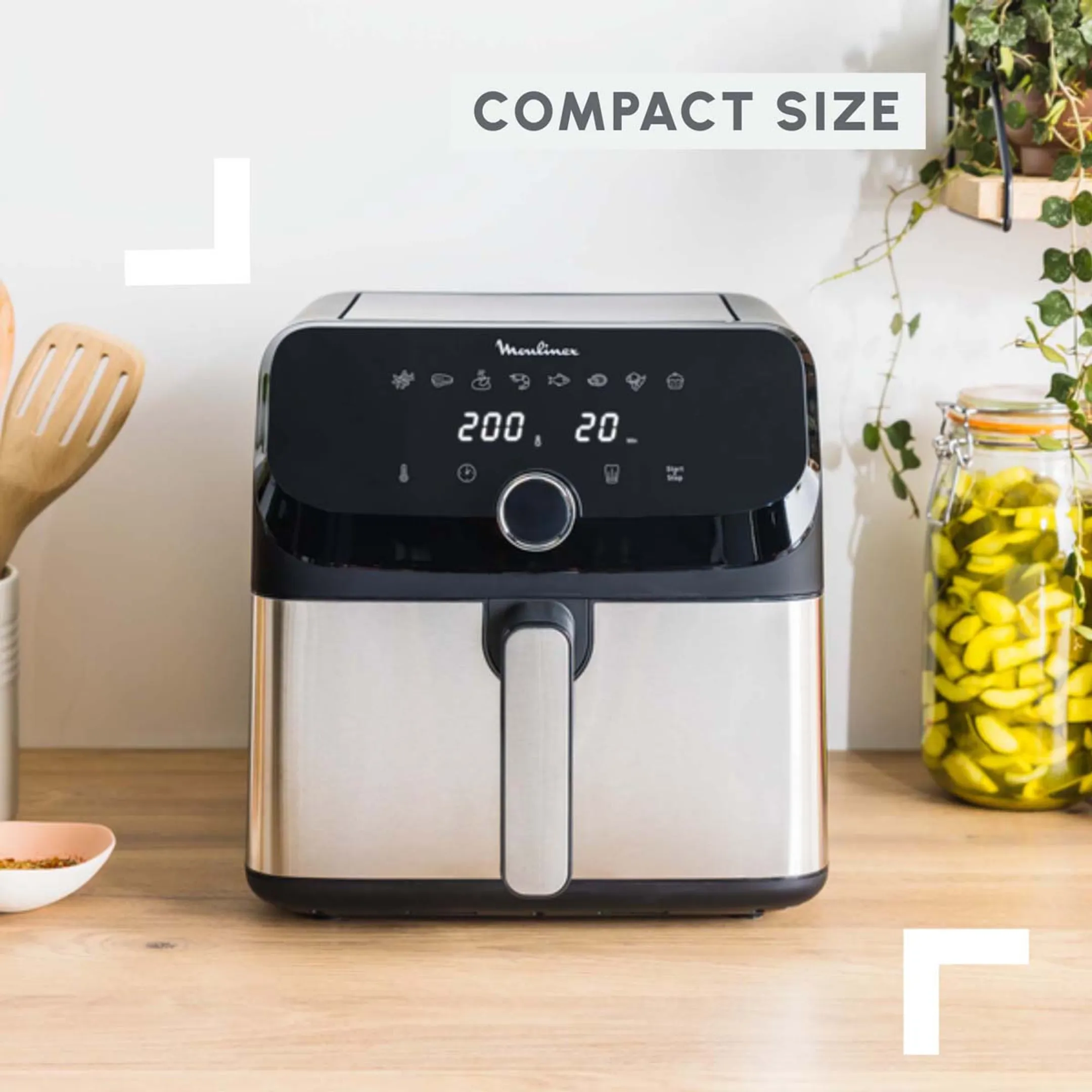 Moulinex Airfryer Easy Fry Mega EZ855D20