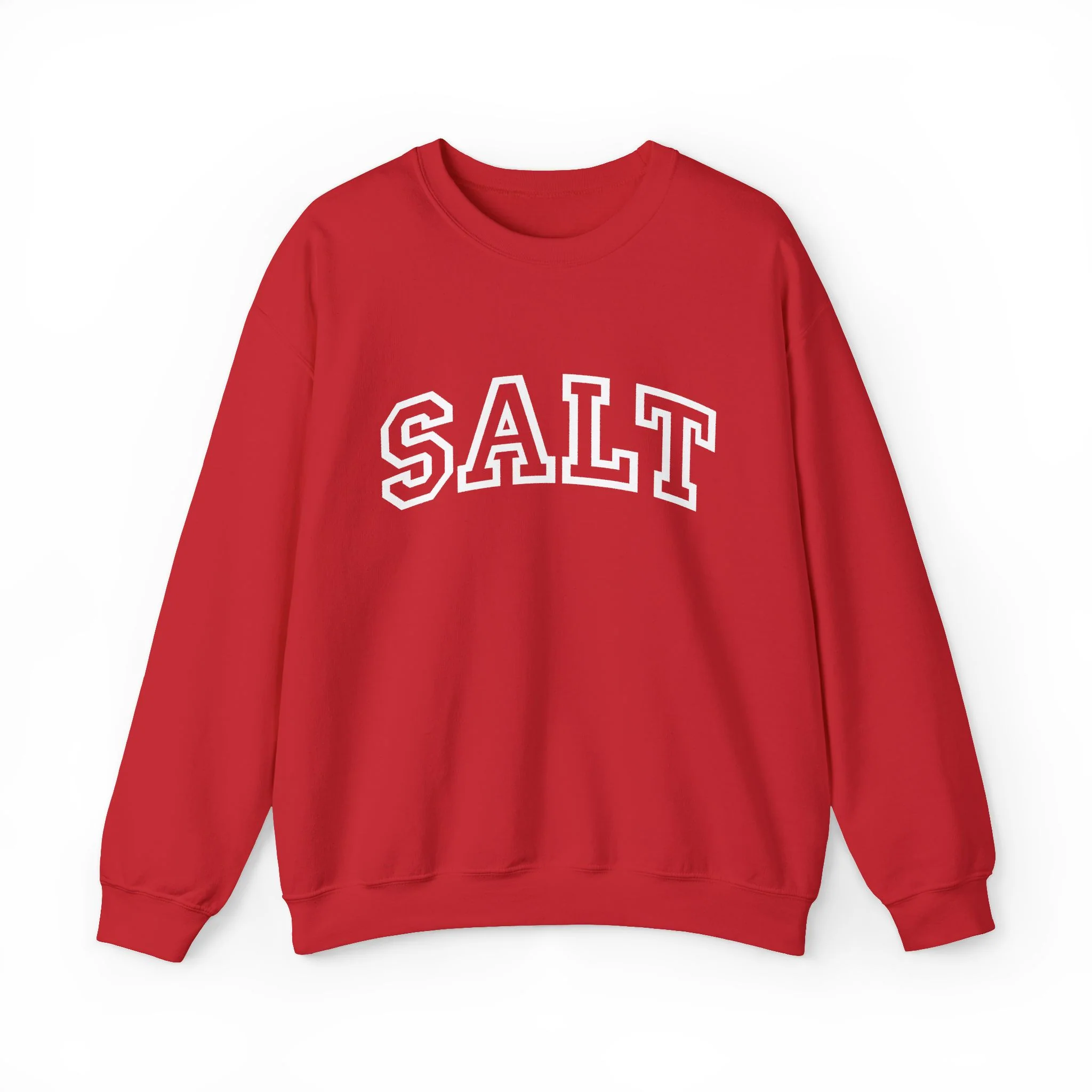 Salt Graphic Sweatshirt - Collegiate Block Letter Crewneck