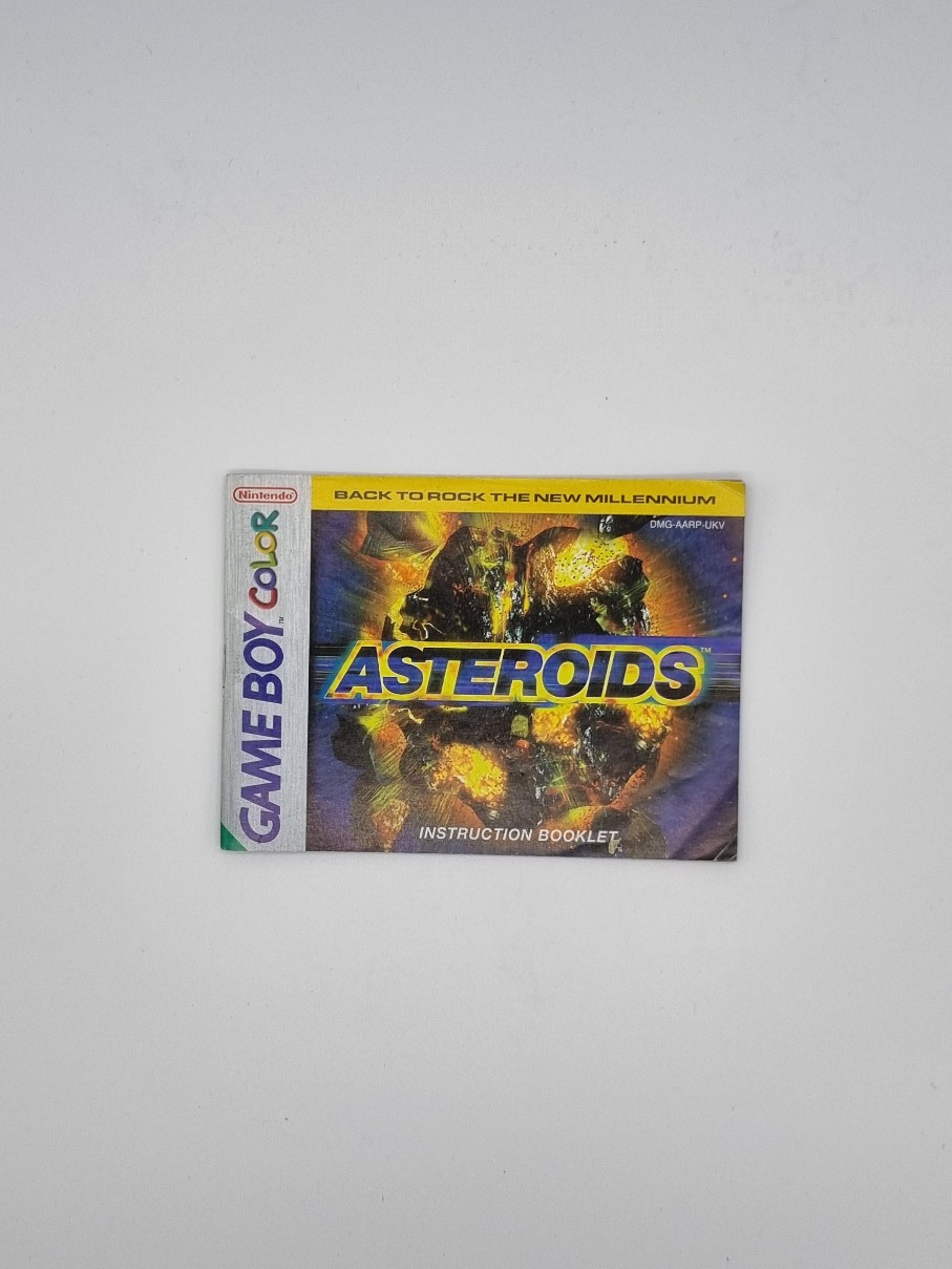 Asteroids GBC Handleiding
