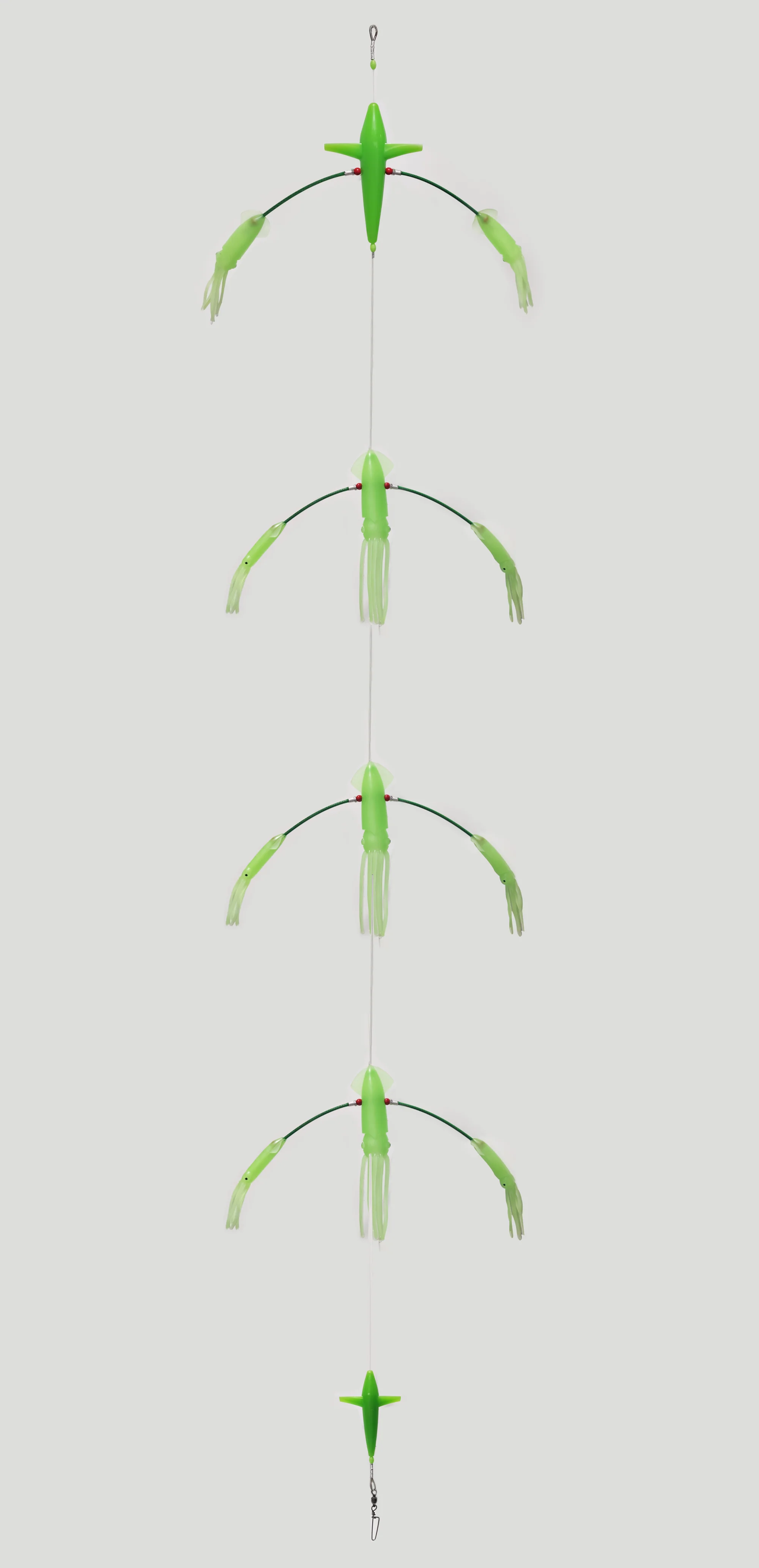 Masterpro Game Fishing Floppy Flippy Teaser A Green, Fishing Lure Tuna Marlin Mahi