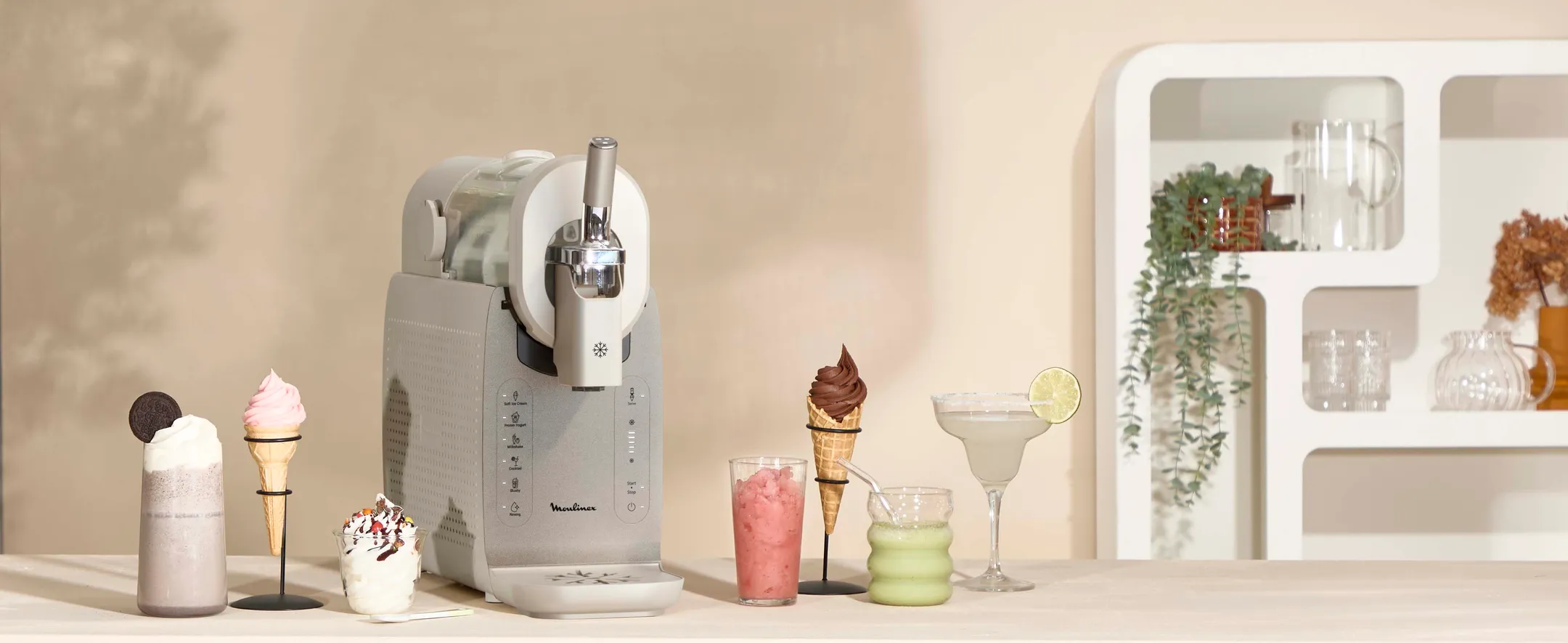 Moulinex Ijsmachine Freezi 16-in-1 MJ803AF0