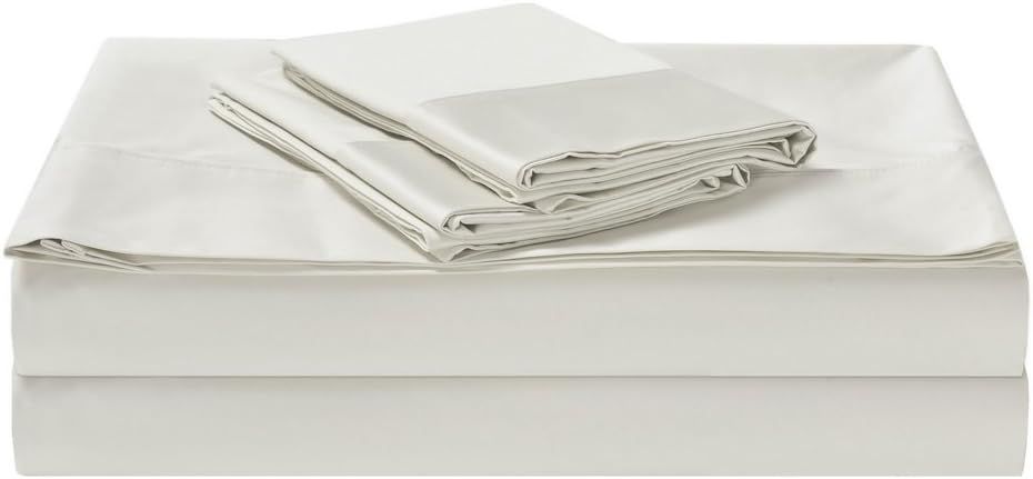 Super King 4 Piece Bed Sheet Set - 1200TC Egyptian Cotton Blend