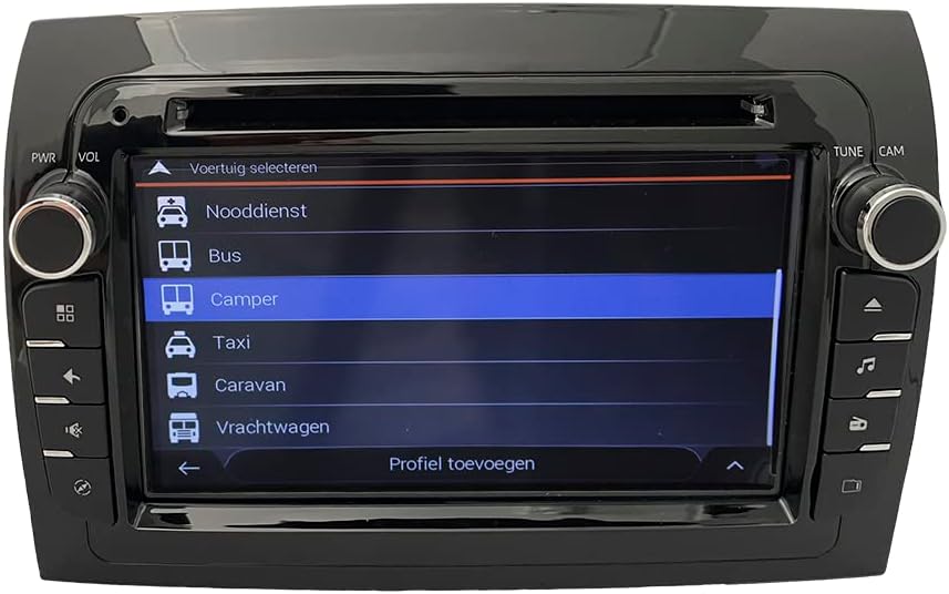 FIAT Ducato Camper Navigation Radio - WiFi - Carplay/Android Auto - Wohnmobil Plätze/APPS - Europa