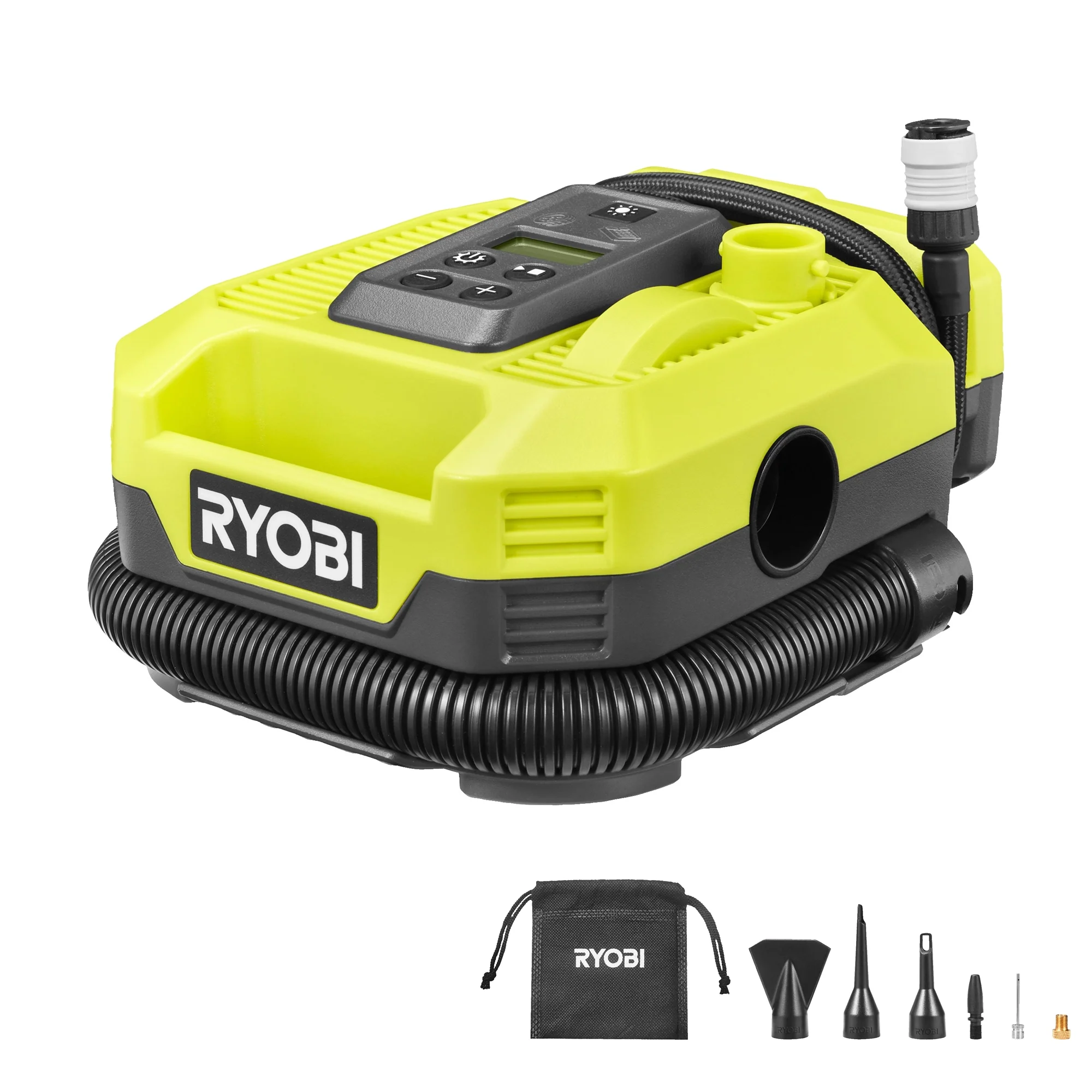 Compressore Ryobi RMI18-0 a Batteria 18V – Compatto e Portatile per Uso Esterno
