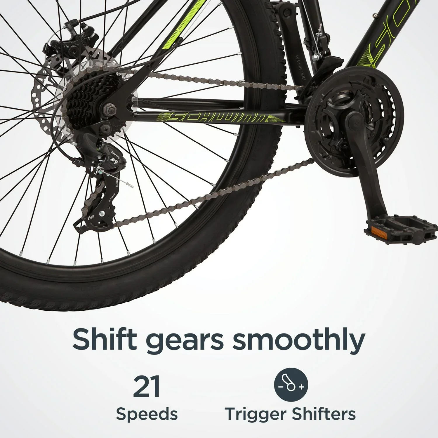 Schwinn Sidewinder mountain bike. 26 colos kerekek. 21 sebesség. Férfi stílus. Fekete