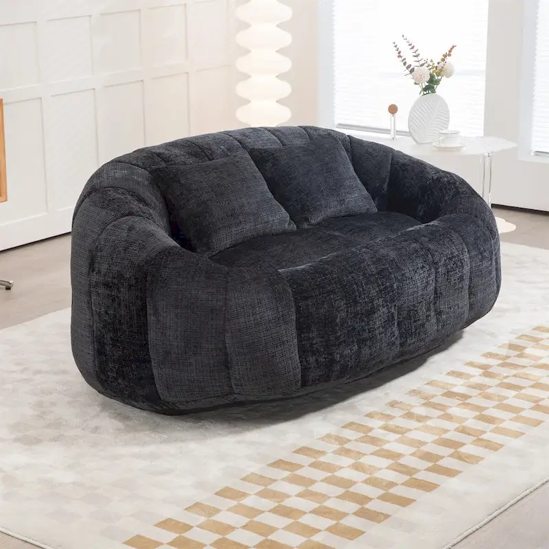 Adult Bean Bag Chair - Multi-Color Lazy Sofa