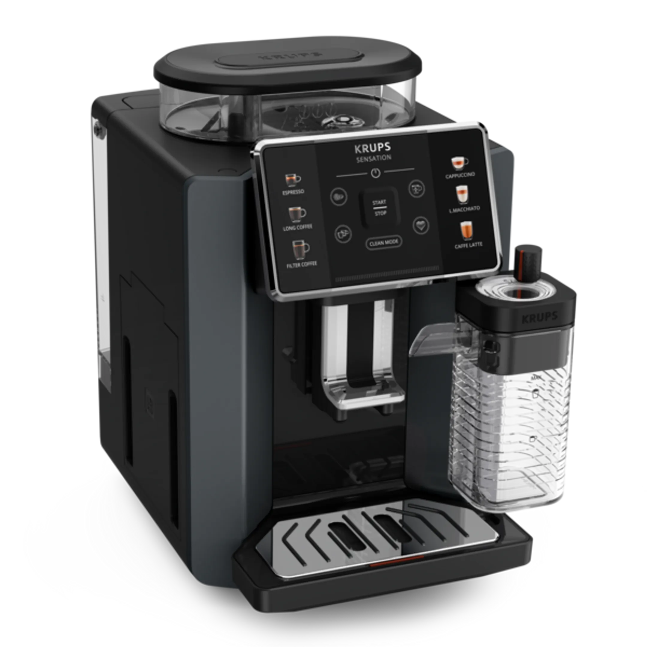 Krups Volautomatische Espressomachine Sensation Milk EA912B10