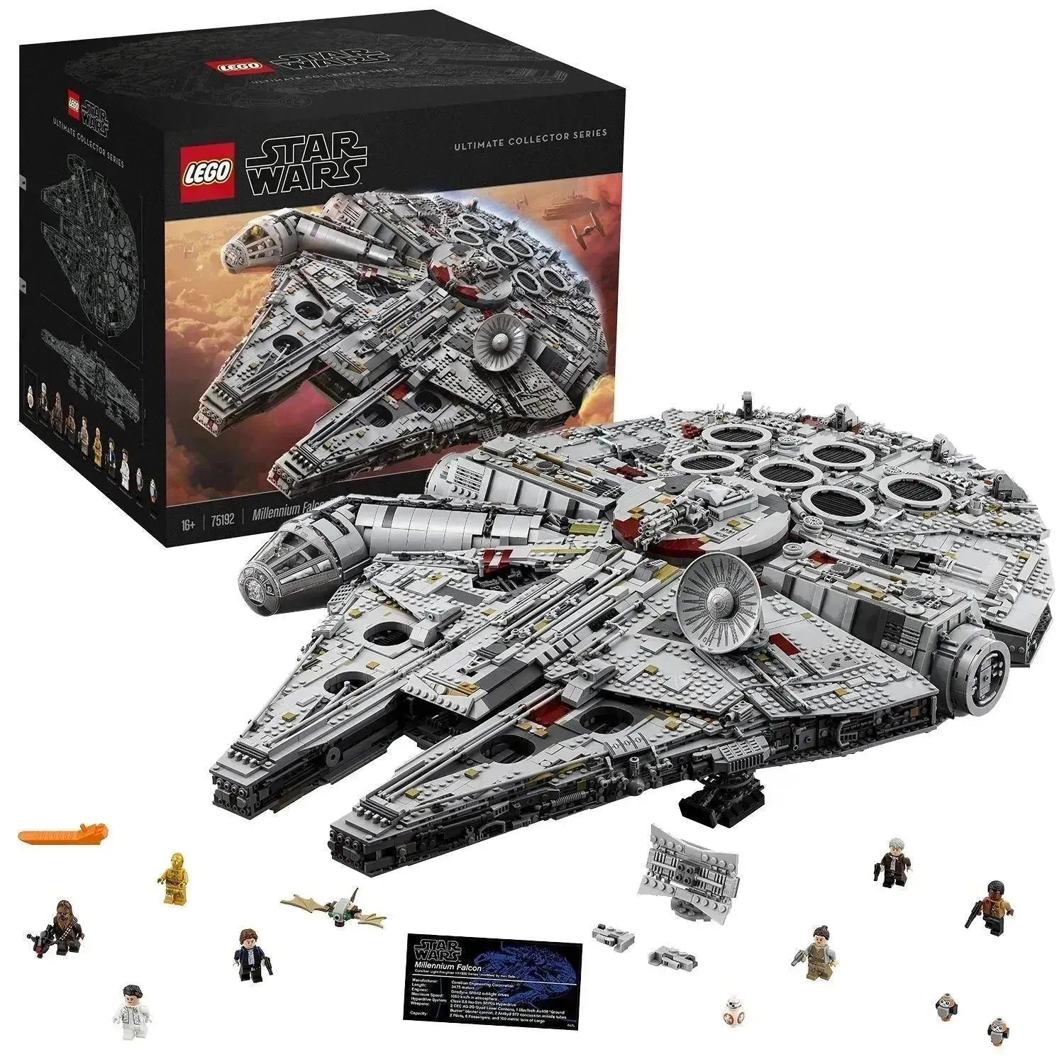 LEGO Star Wars Millennium Falcon 75192 - Modellone da Collezione