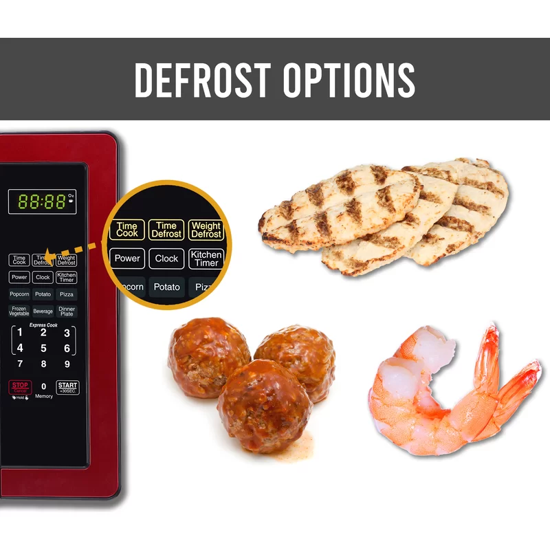 Farberware FMO11AHTBKN 1.1 cu. Ft. 1000-Watt Countertop Microwave Oven