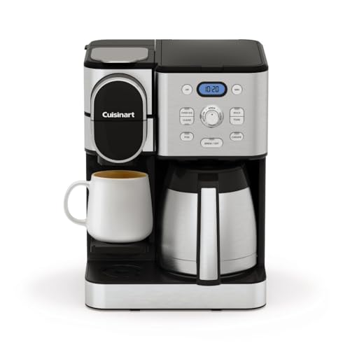 CUISINART Coffee Center® 10 Cup Thermal Coffeemaker and Single Serve Brewer: Home & Kitchen