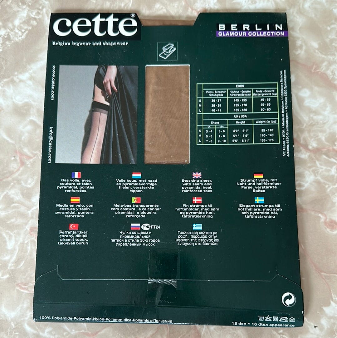 Y2K Cette Seamed Stockings