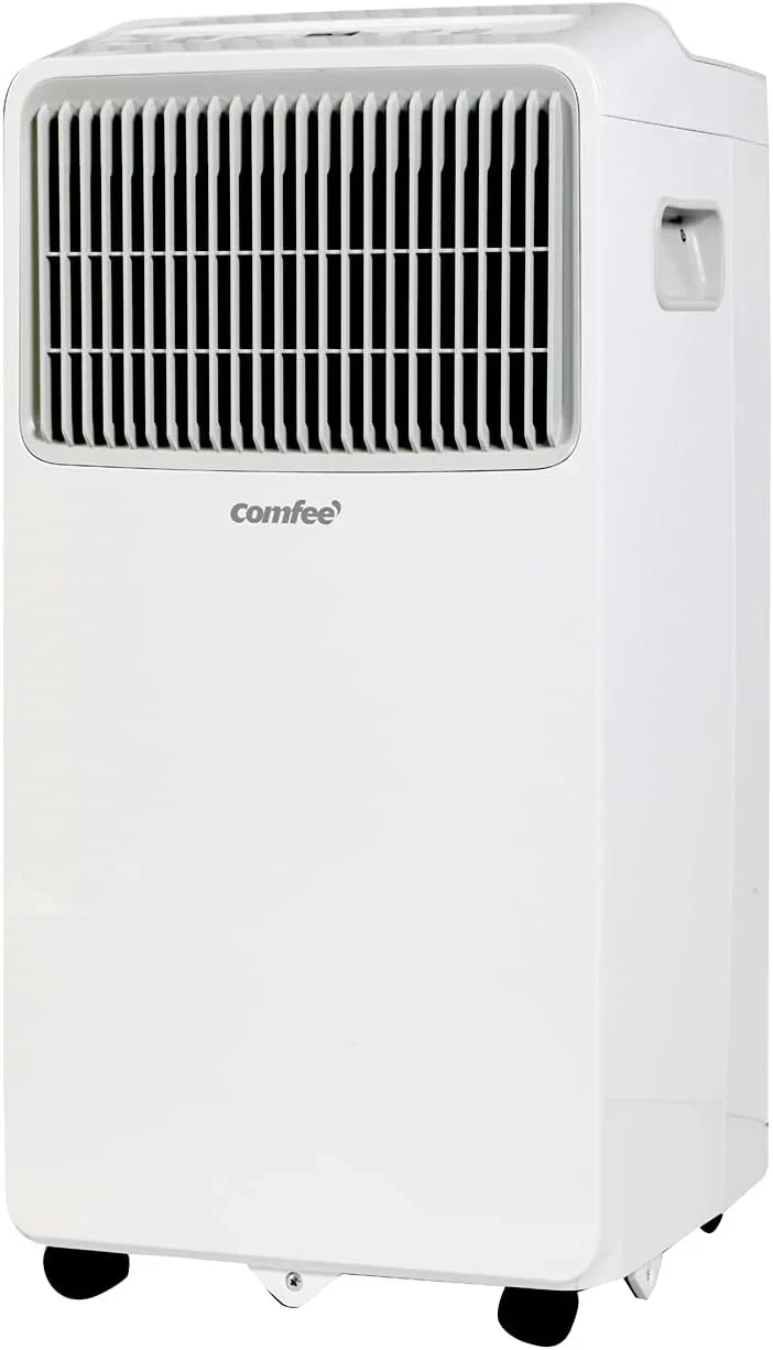 Comfee Mobil klímaberendezés MPPH-09CRN7, 9000 BTU 2,6kW, Hűtés és Ventiláció és Párátlanítás funkciók, 88m³ (33㎡) helyiségméretig, Mobil légkondicionáló elvezetőcsővel