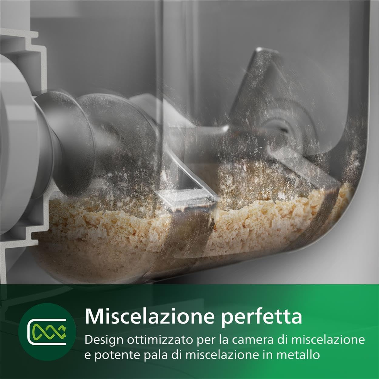 Macchina Per La Pasta Serie 7000 - Tecnologia ProExtrude, Completamente Automatica, Tecnologia Di Miscelazione Perfetta, 6 Trafile, Bianco (HR2660/00)