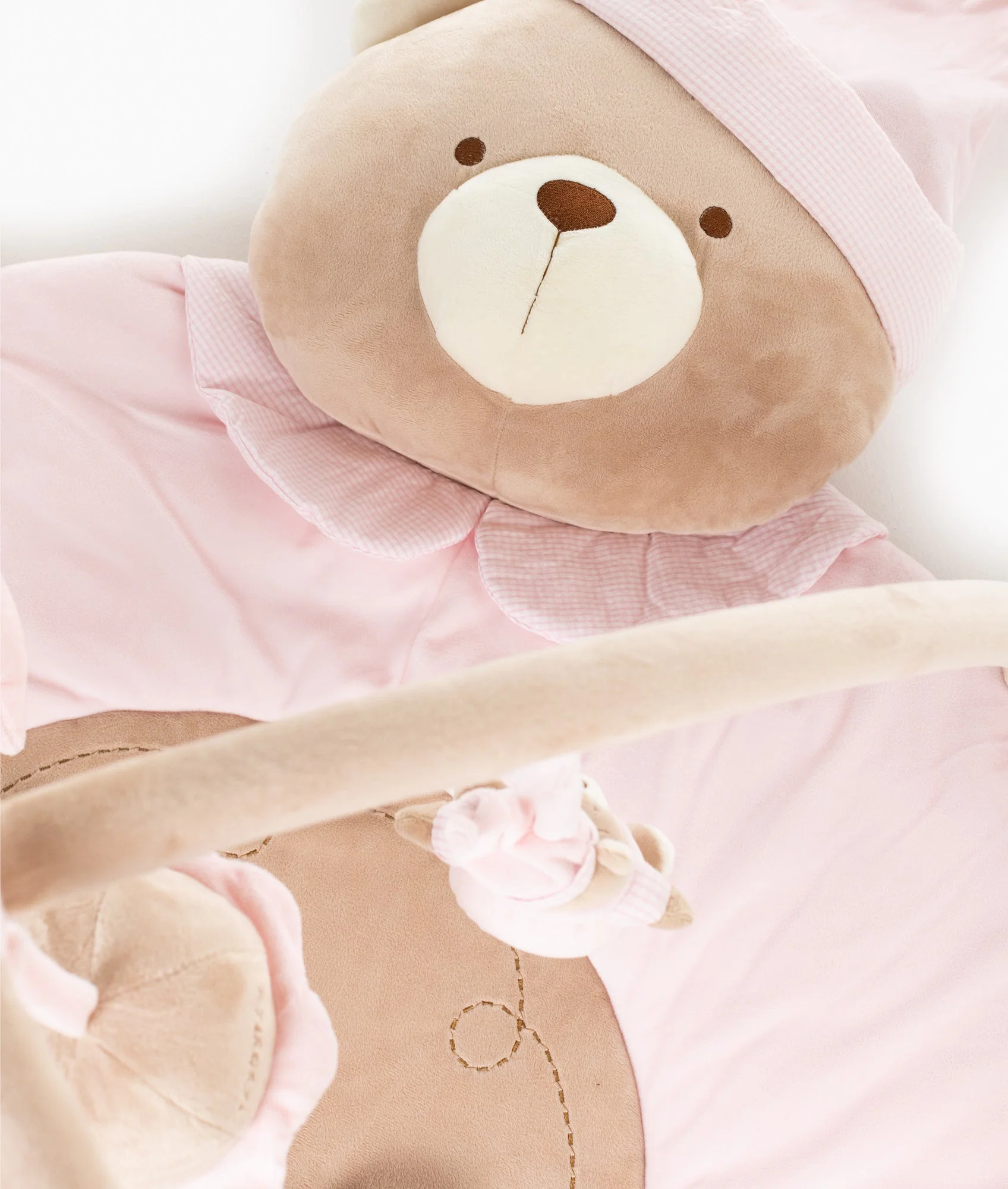 Bear Playmat & Gym Classic | Pink