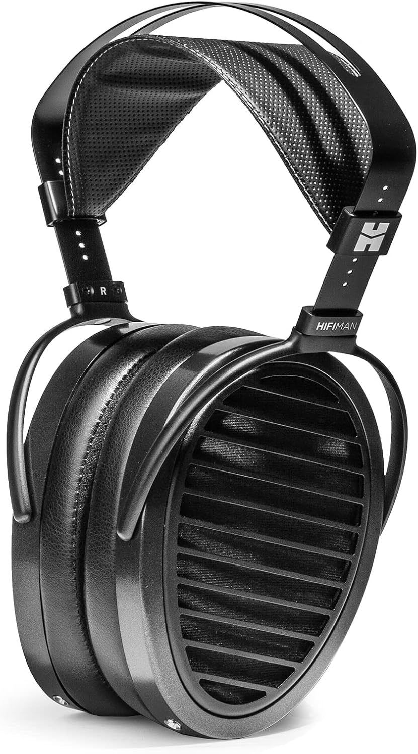 HIFIMAN Arya Stealth Magnet Version Full-Size Over-Ear Open-Back Planar Magnetic Headphone for Audiophiles/Studio