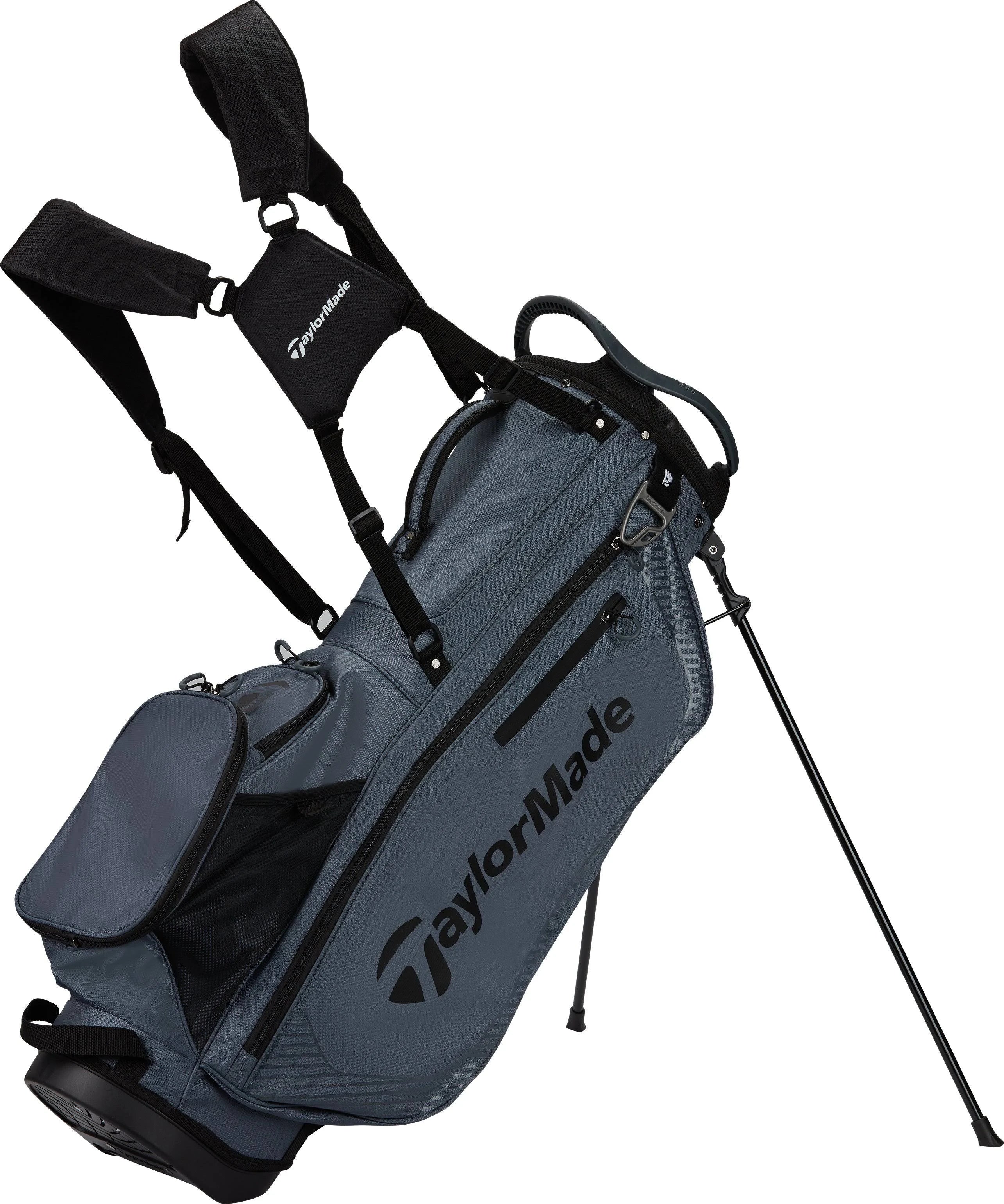TaylorMade 2023 Pro állványos golftáska, szénszürke